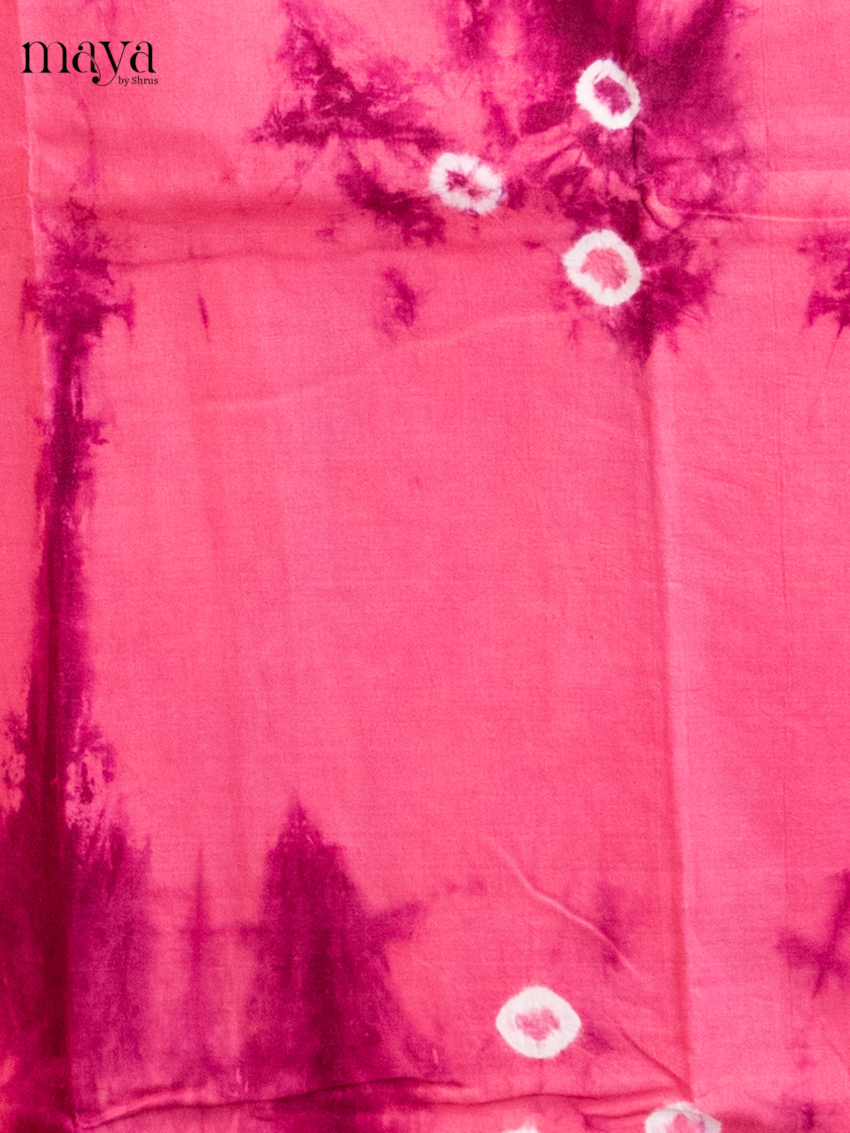 Pink & Maroon - Shibori Salwar