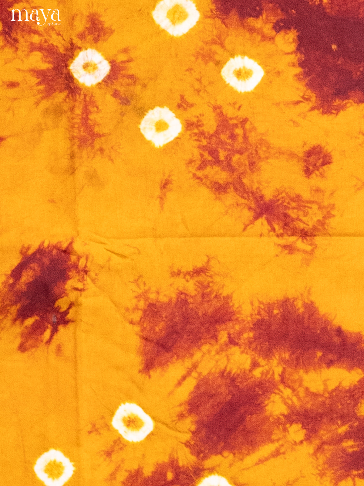 Mustard & Maroon- Shibori Salwar