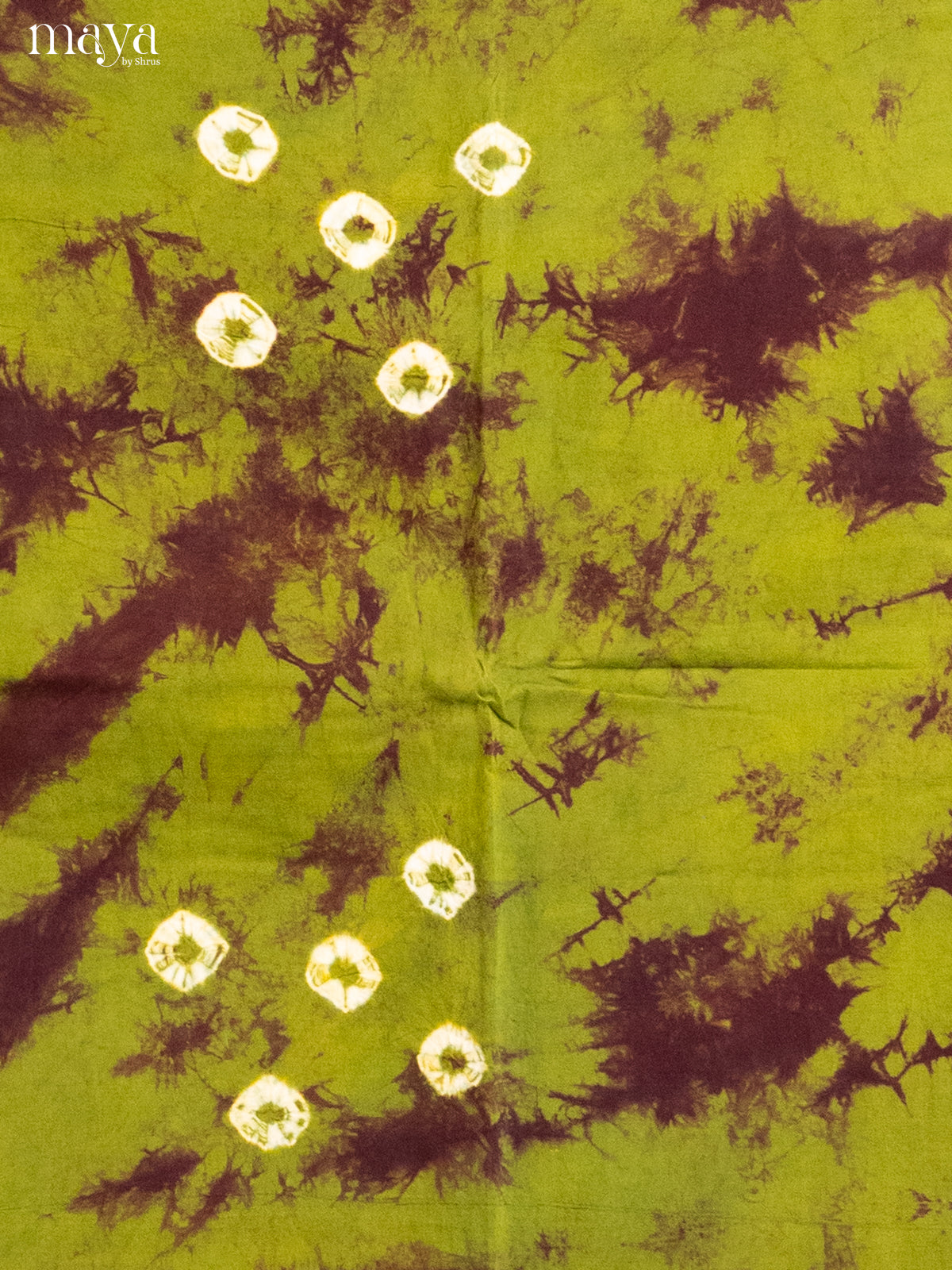 Green & Maroon - Shibori Salwar