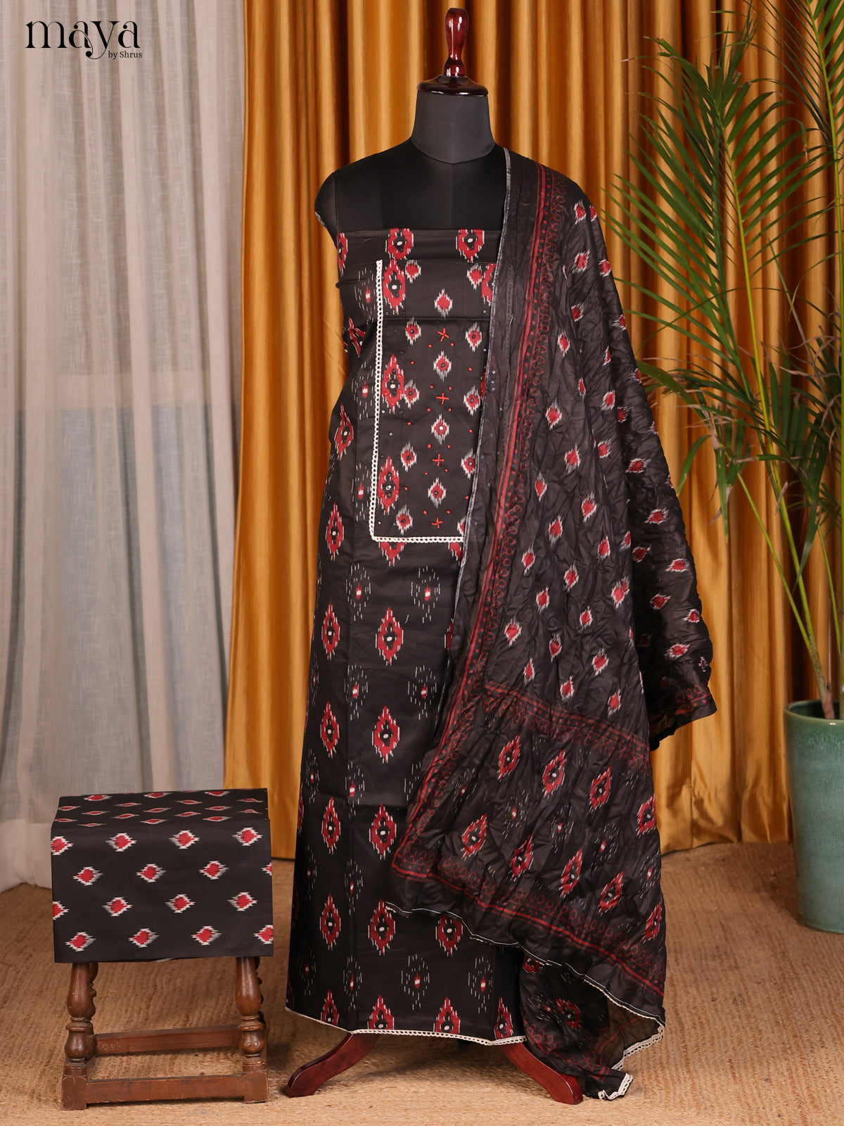 Black - Cotton salwar