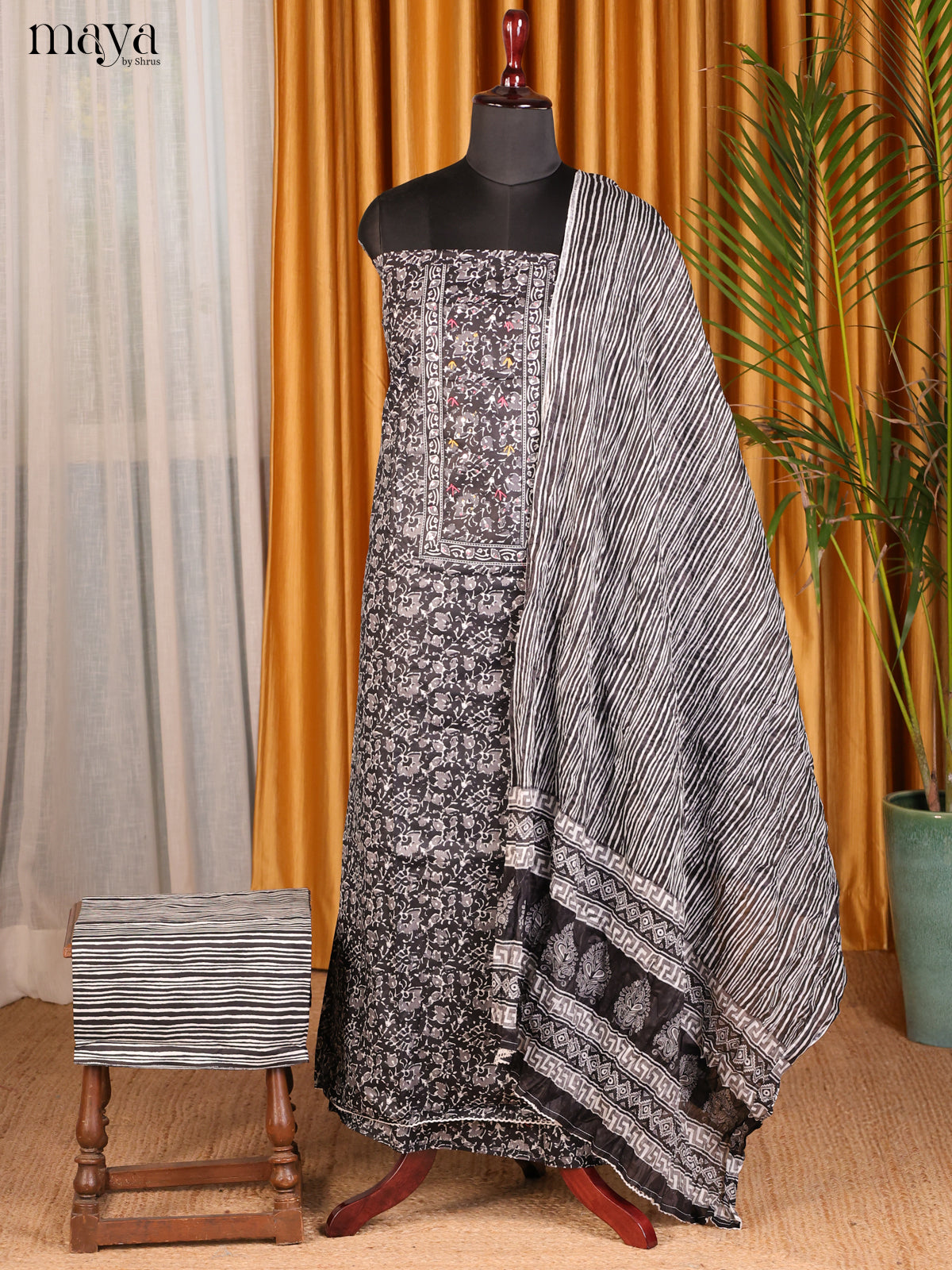 Black & White - Cotton salwar