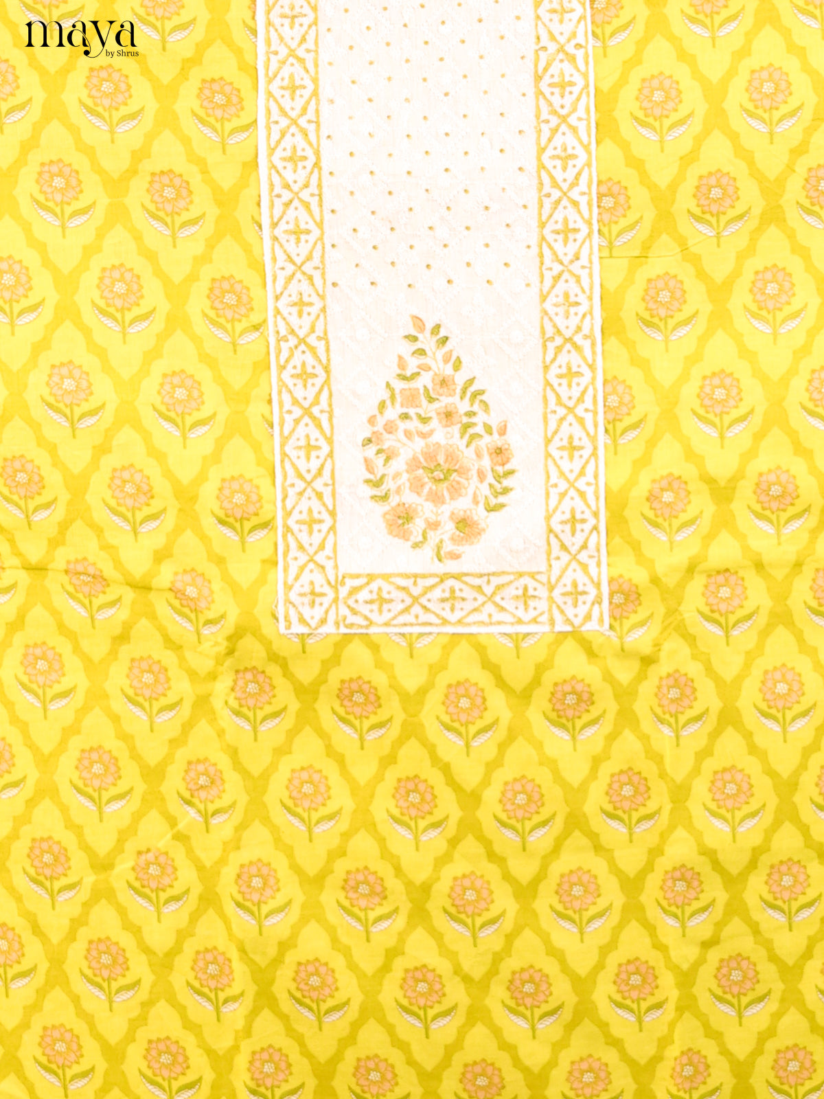 Yellow - Cotton salwar