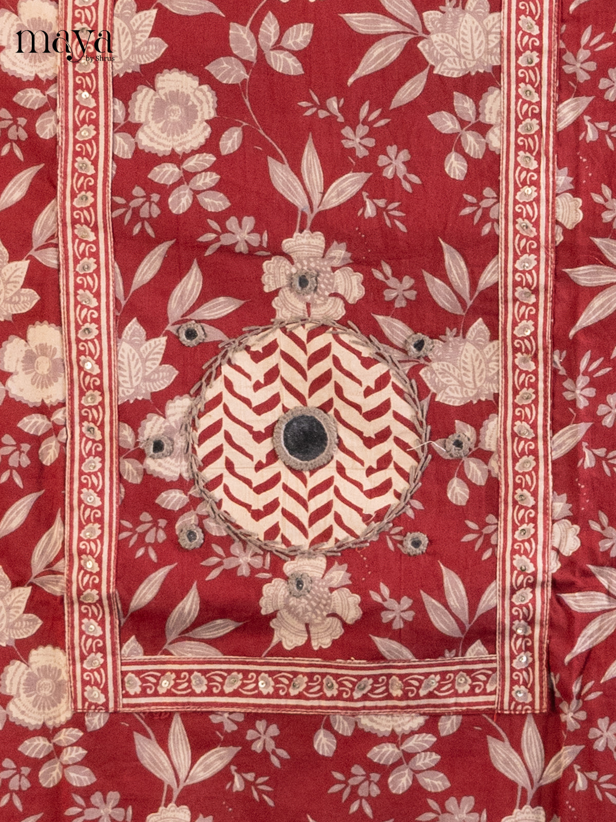 Maroon - Cotton salwar