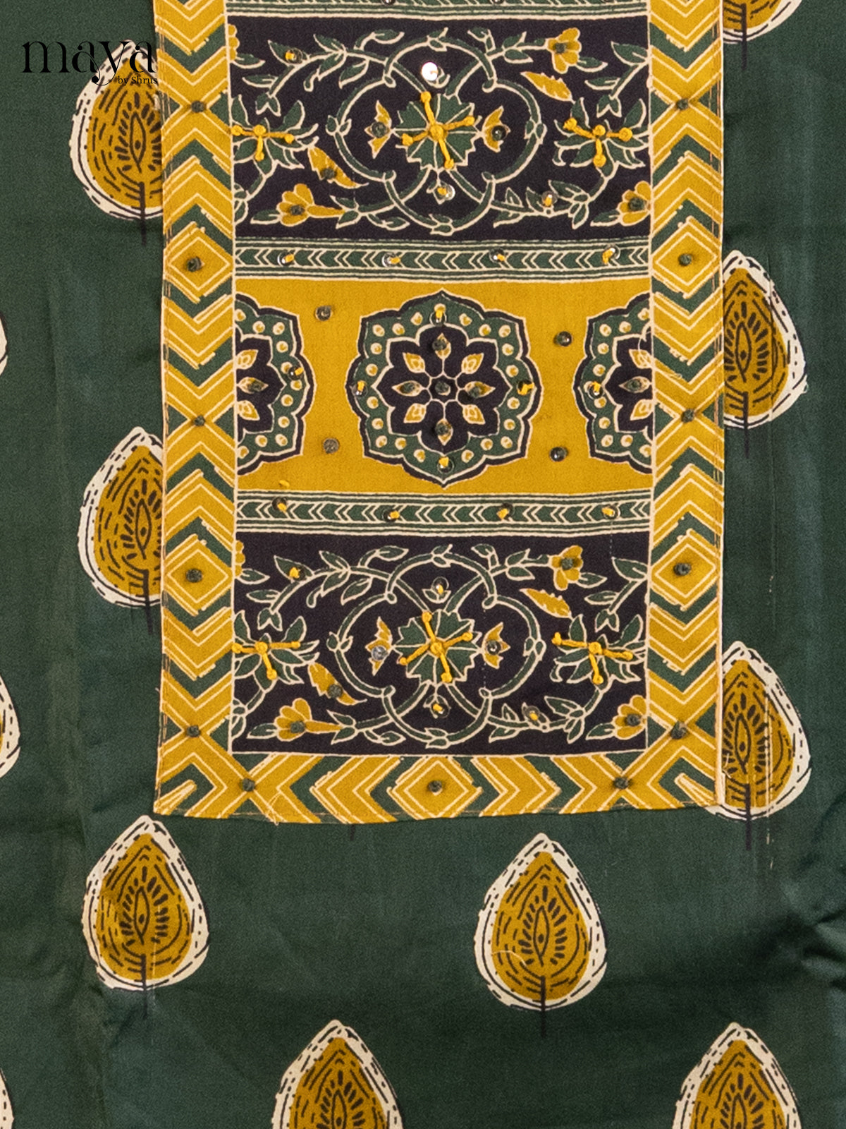 Green & Mustard - Cotton salwar