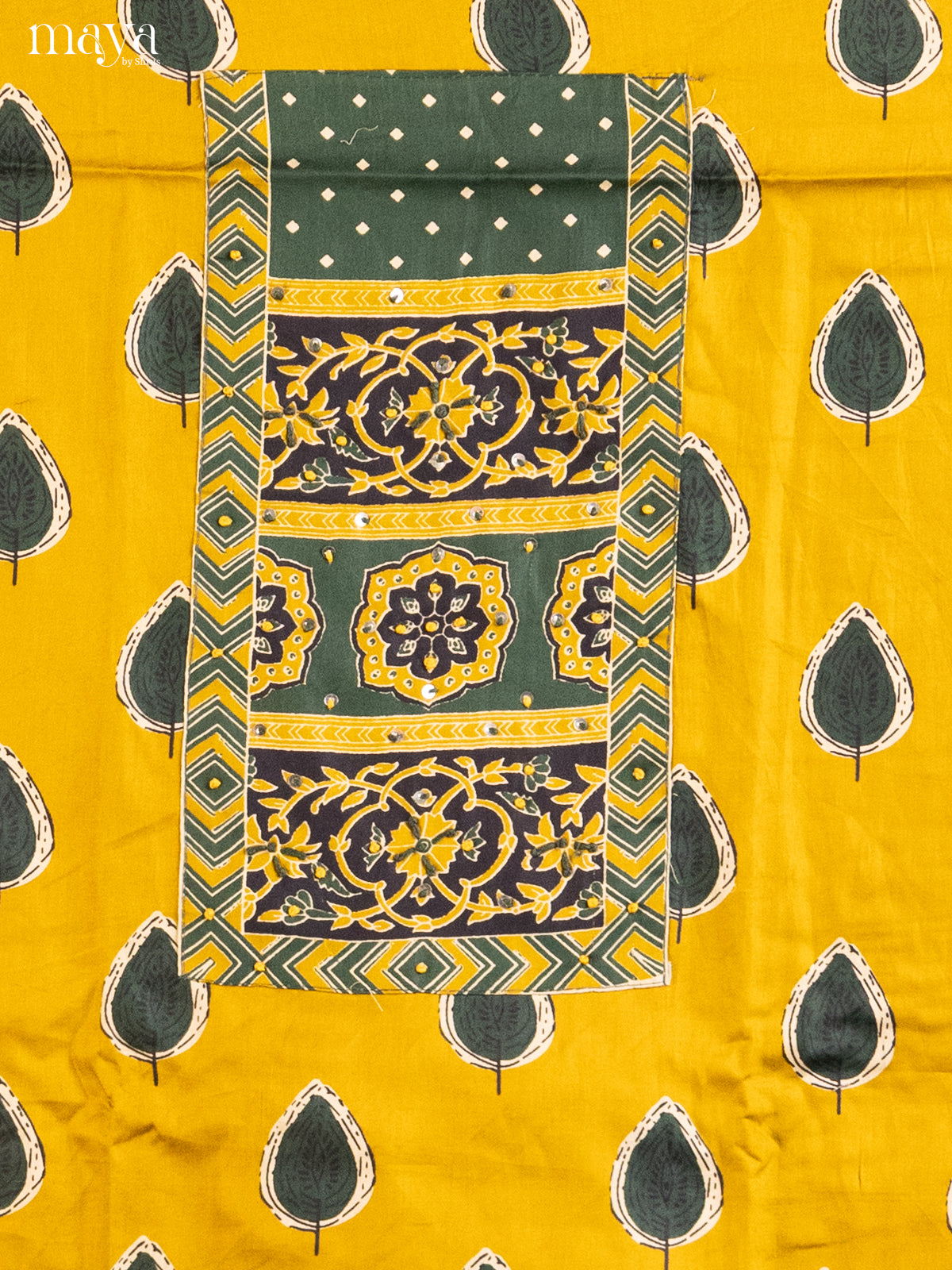 Mustard & Green- Cotton salwar