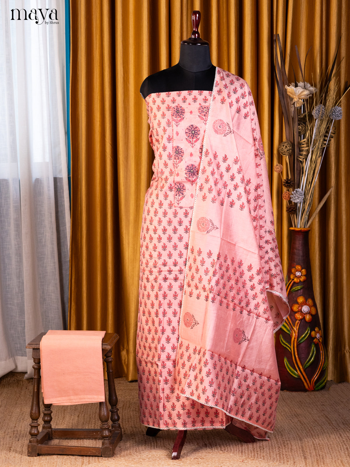 Pink - Cotton salwar