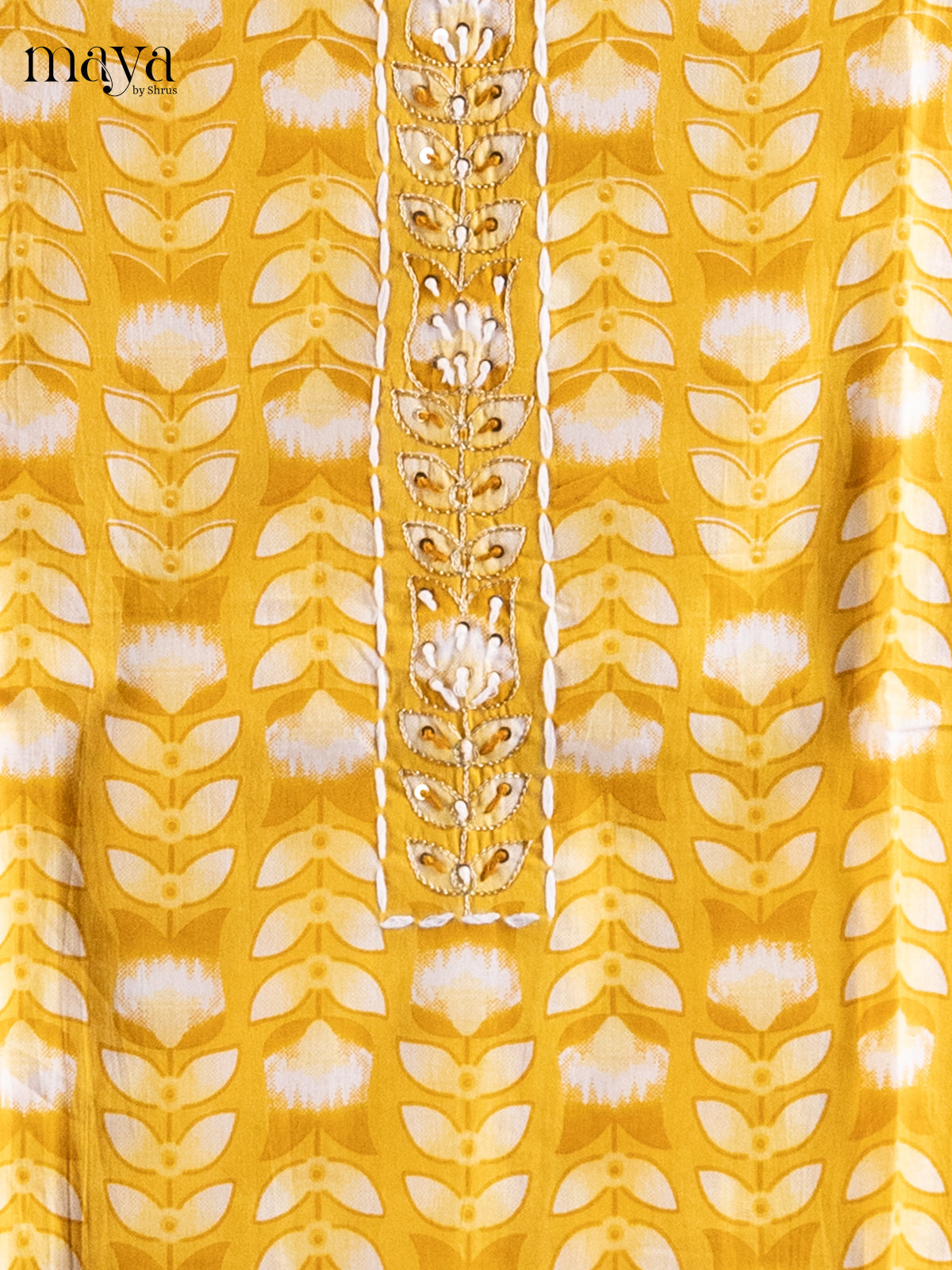 Yellow - Cotton salwar