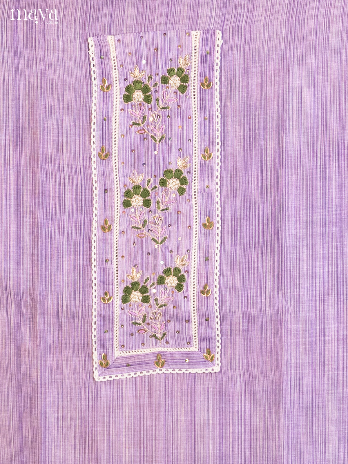 Purple- Cotton salwar
