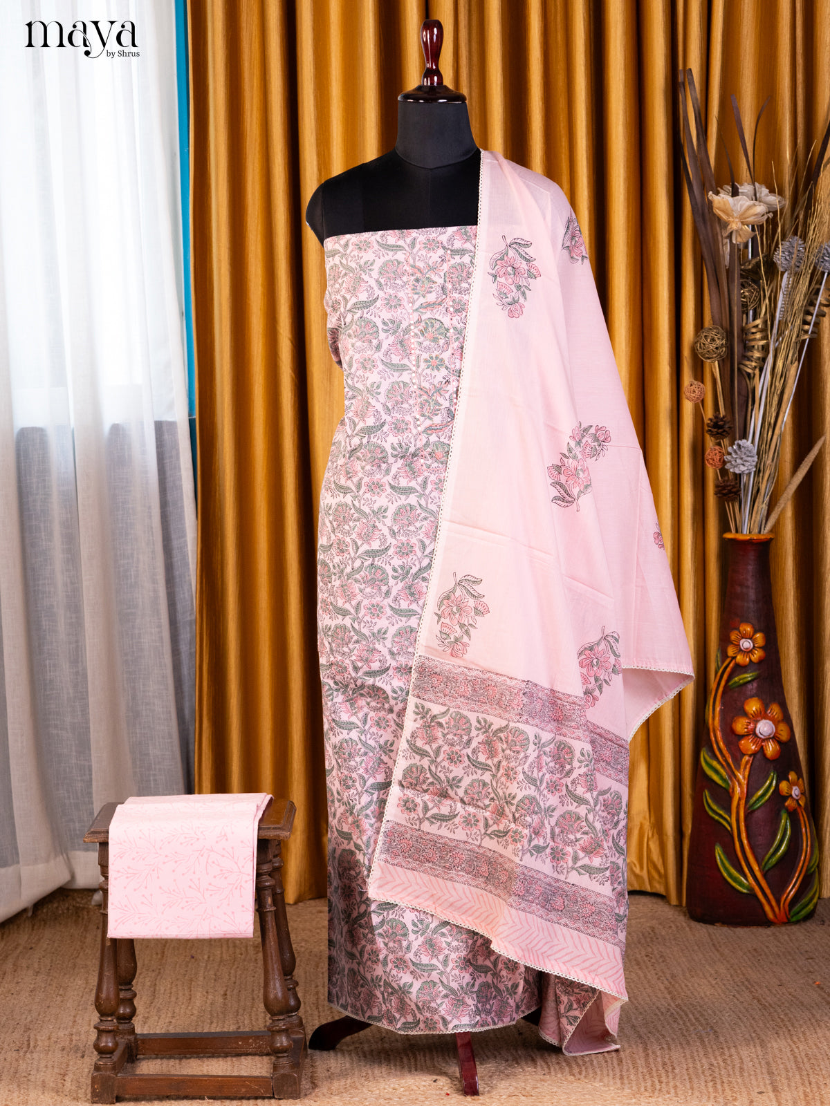 Pink - Cotton salwar