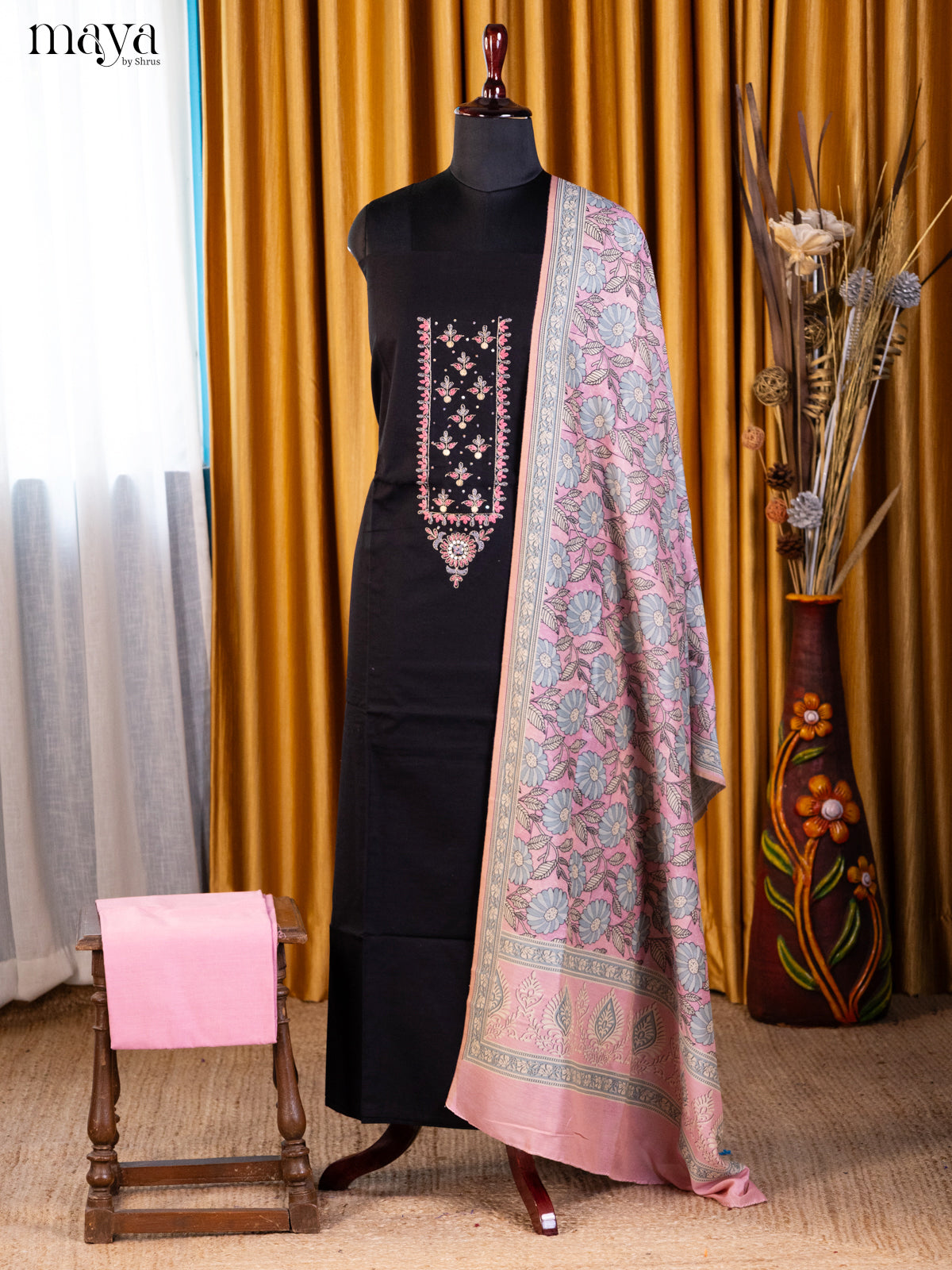 Black & Pink - Cotton salwar