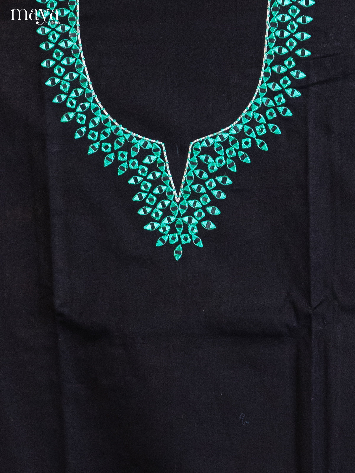 Black & Teal - Cotton salwar