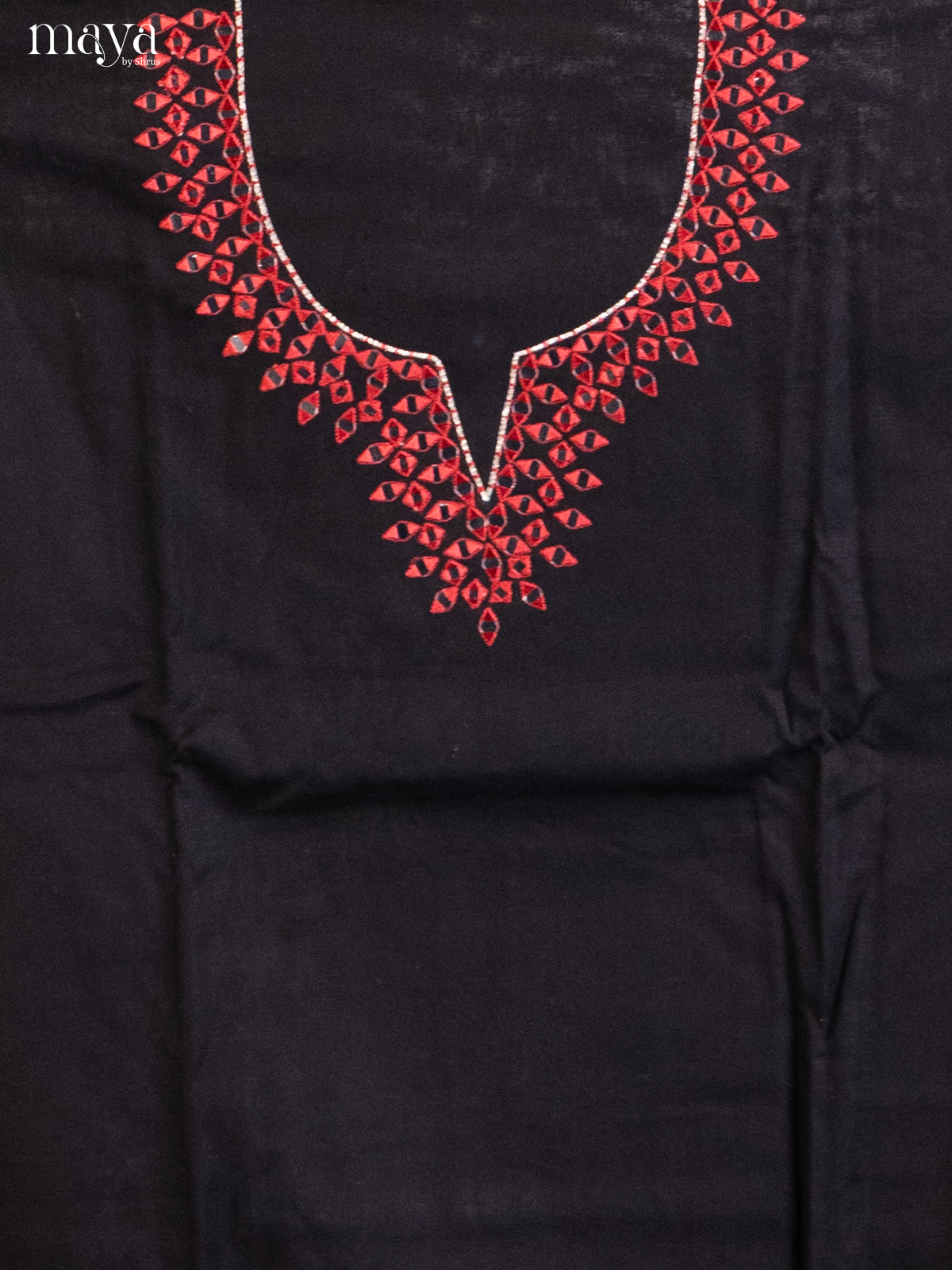 Black & Red - Cotton salwar