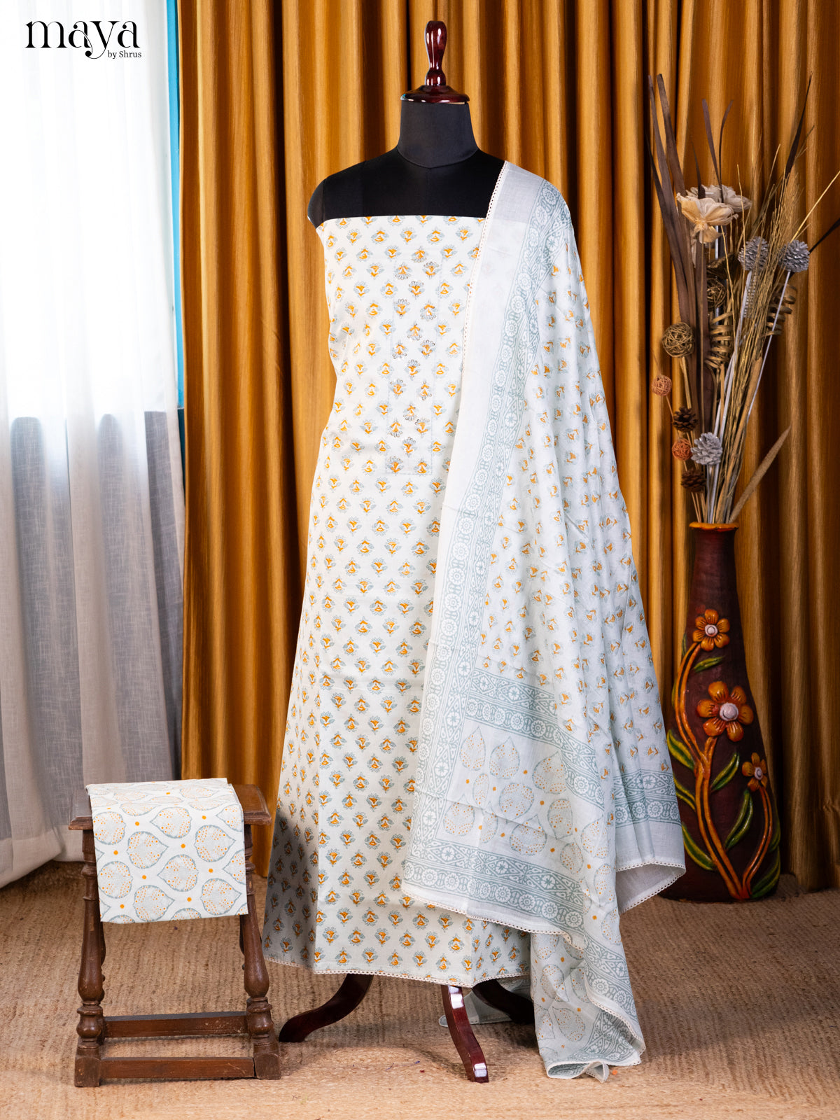 White - Cotton salwar