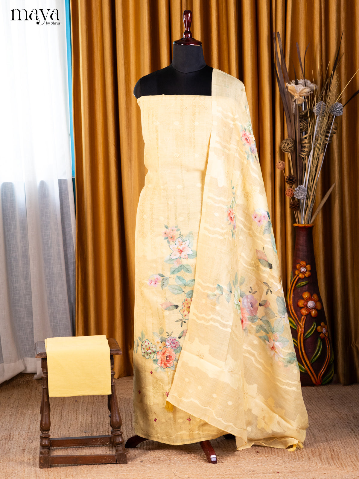 Yellow - Cotton salwar