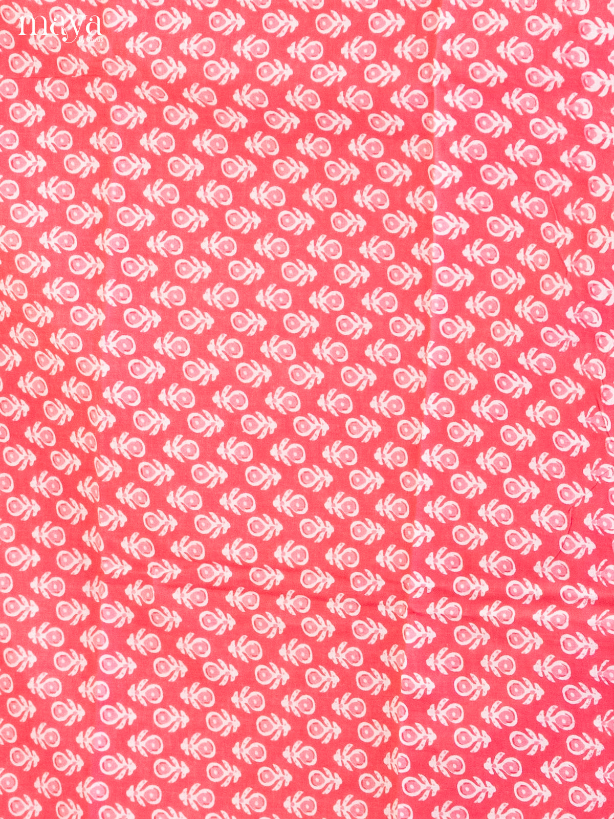 Pink & White- Cotton salwar