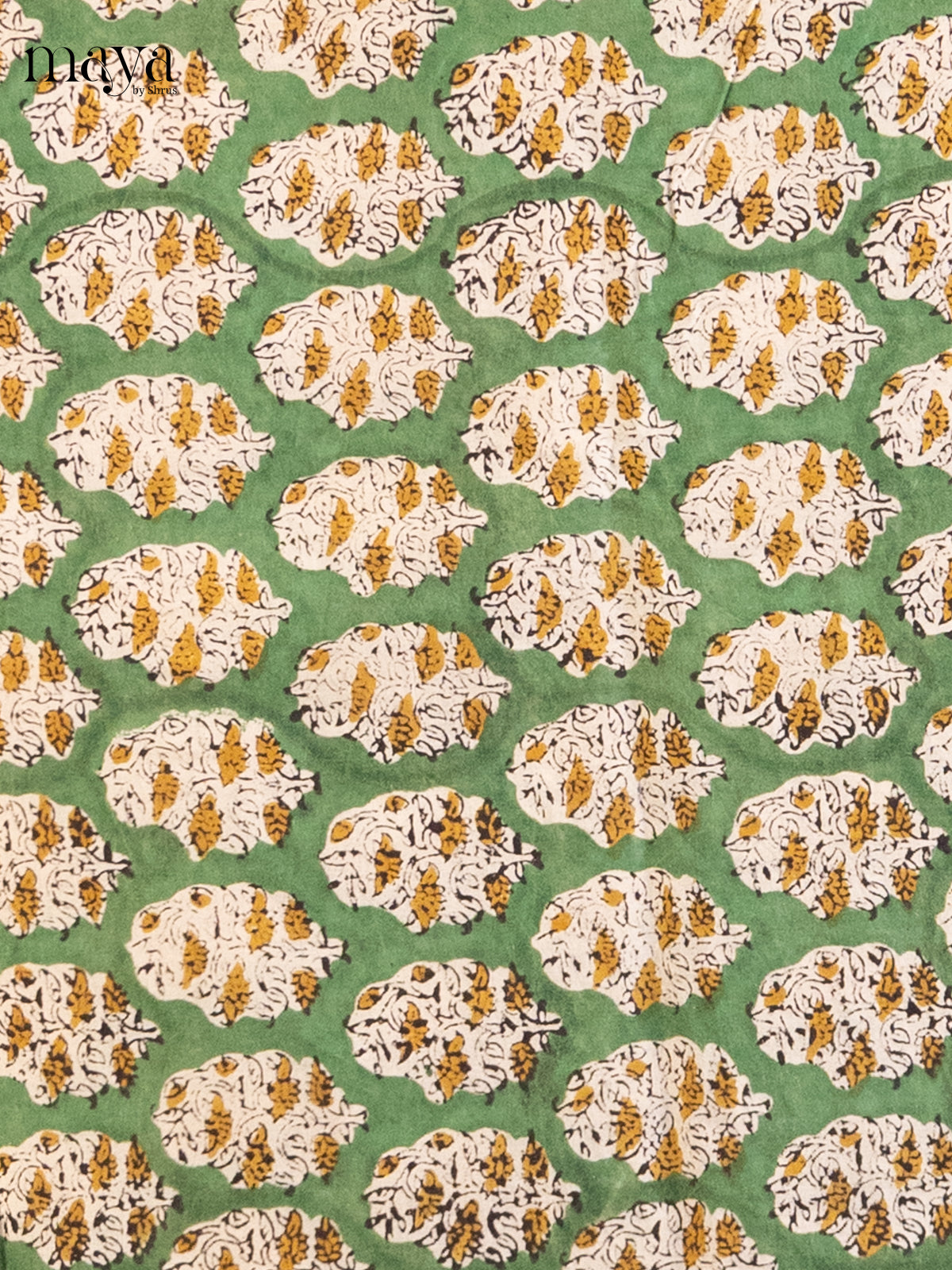 Green & Cream - Cotton salwar