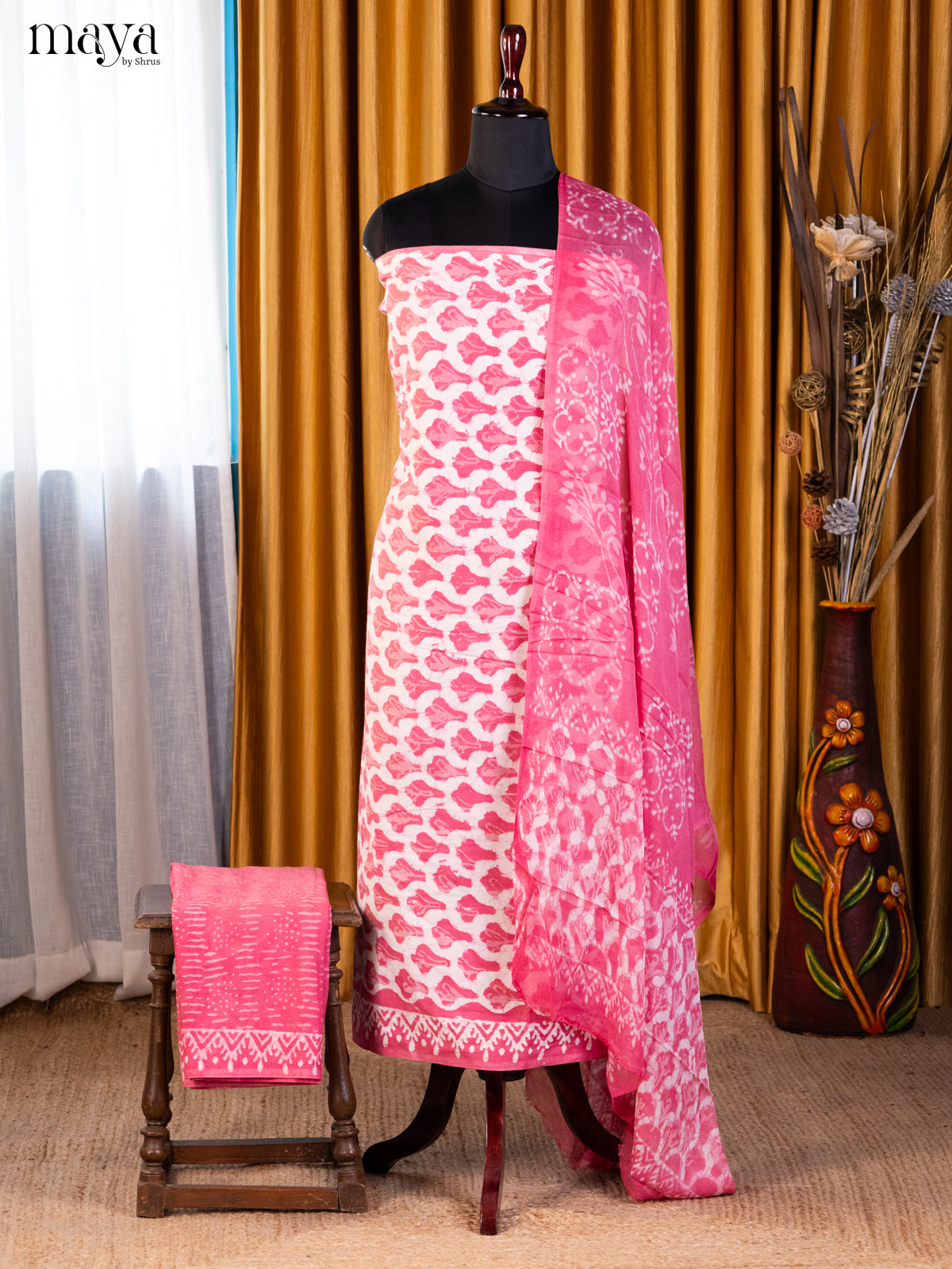 Pink - Cotton salwar