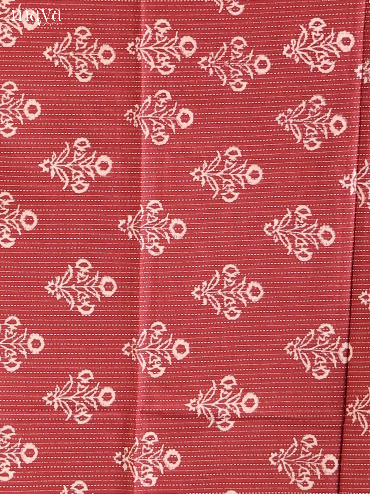 Brown & Blue - Cotton salwar