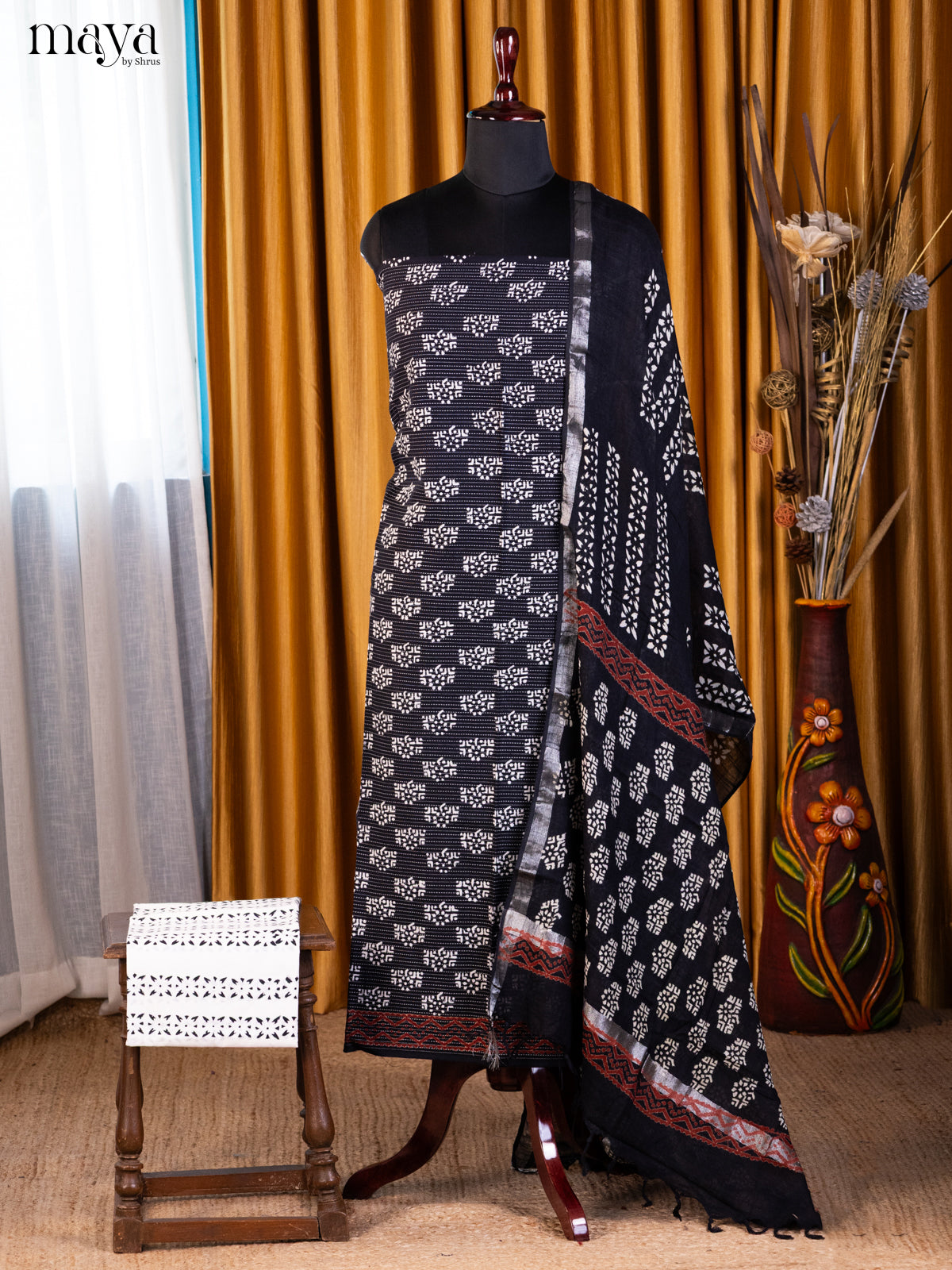 Black & White- Cotton salwar