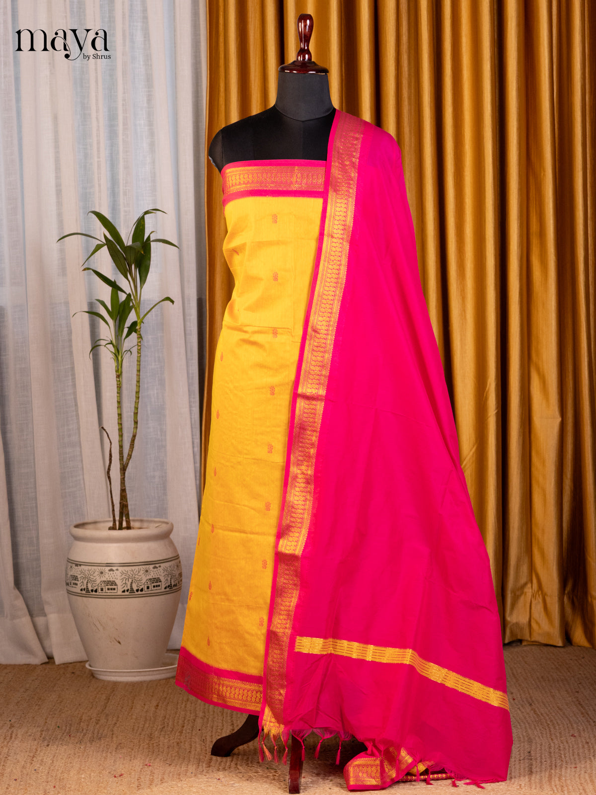 MDE05016 - Kalyani Cotton salwar unstitch