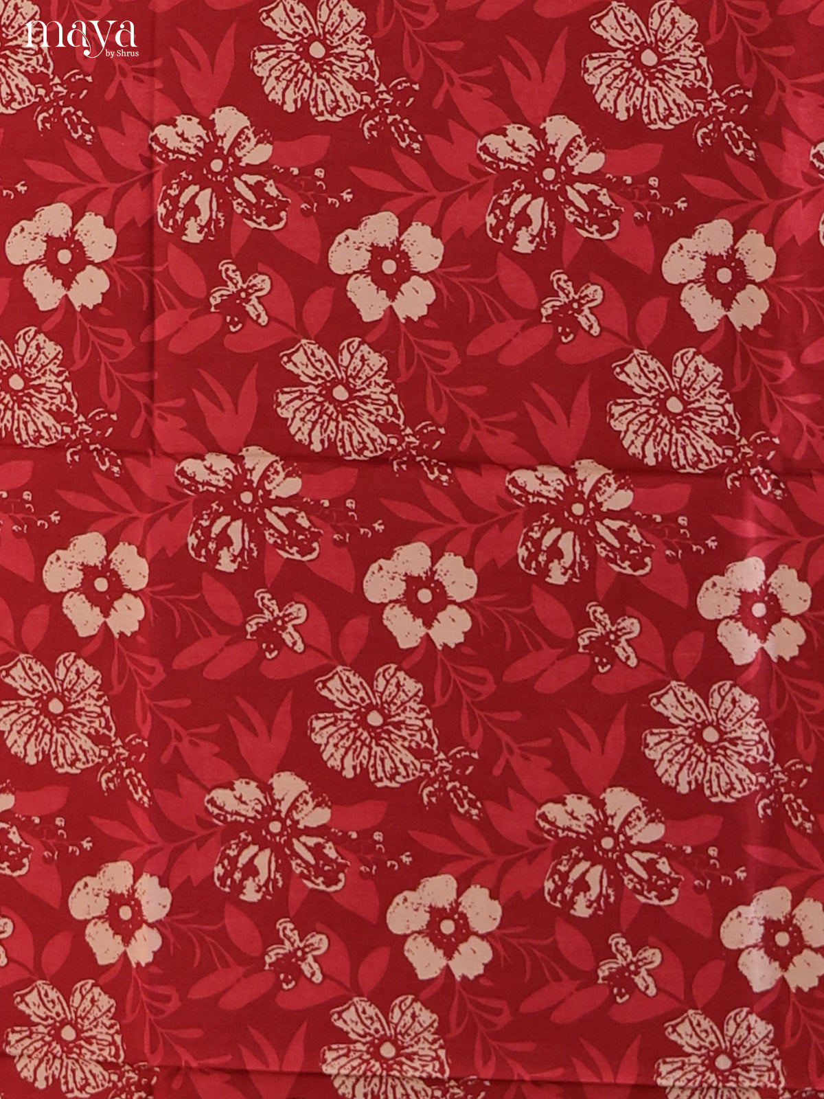 Red - Cotton salwar