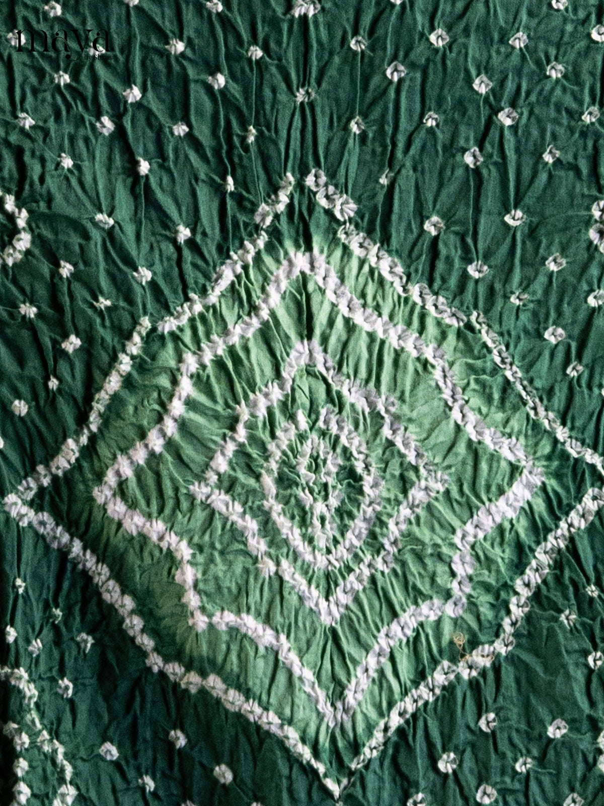 Green - Bandhini salwar Unstitch