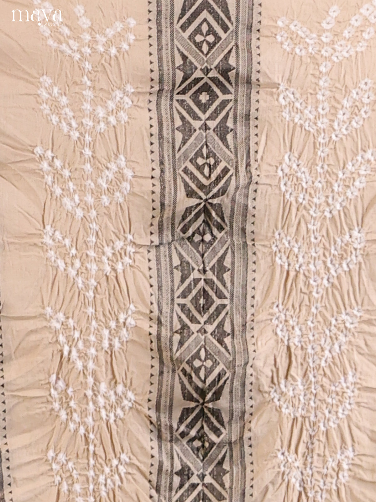 Grey - Bandhini salwar Unstitch