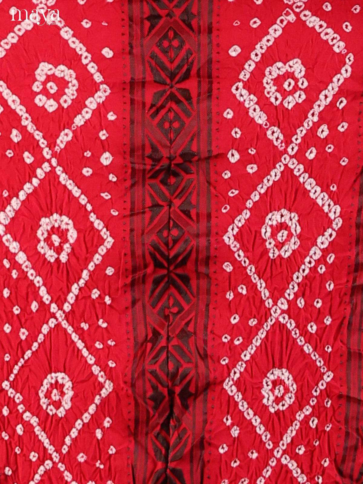 Red & Green - Bandhini salwar