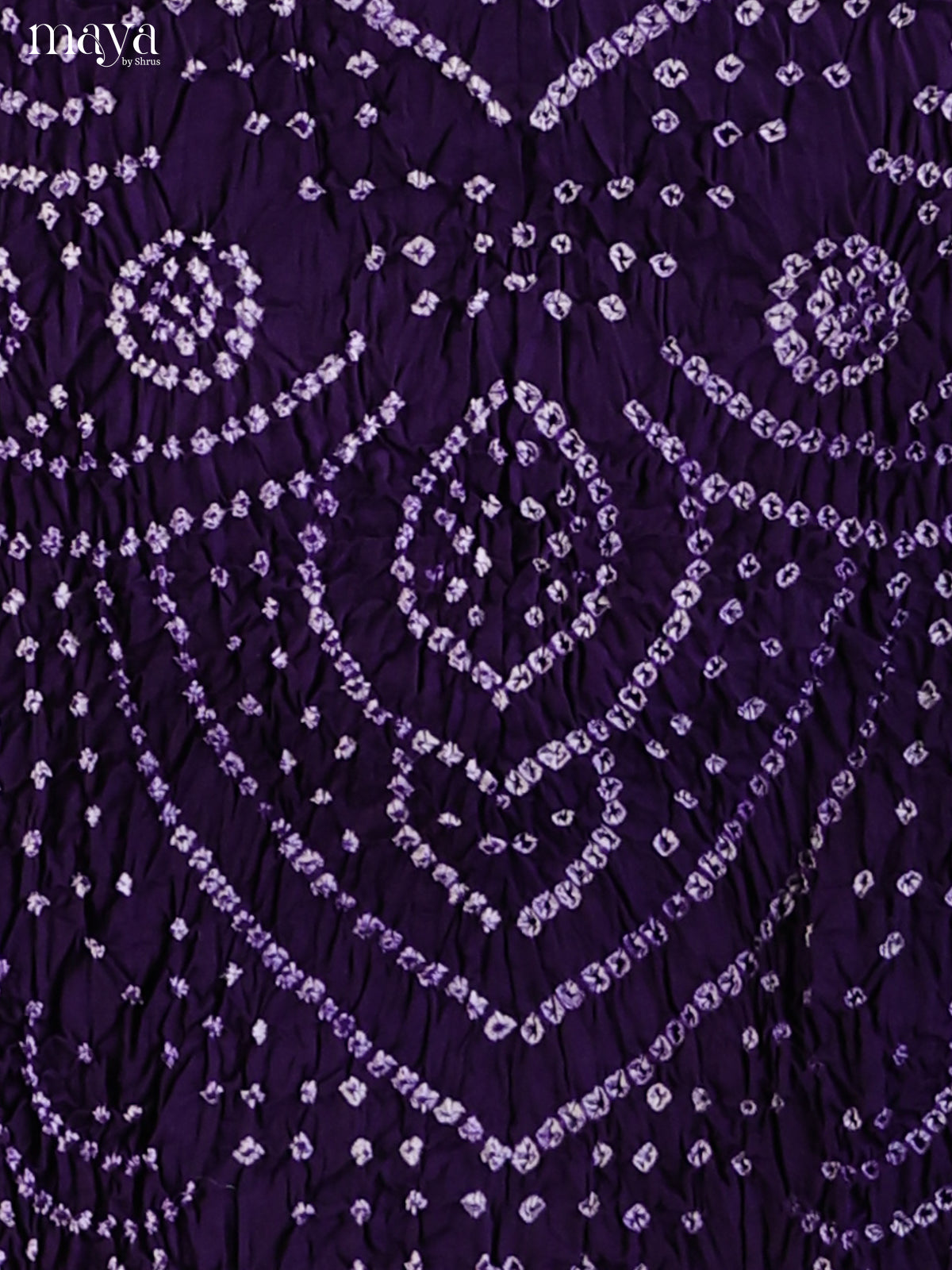 Violet - Bandhini salwar Unstitch