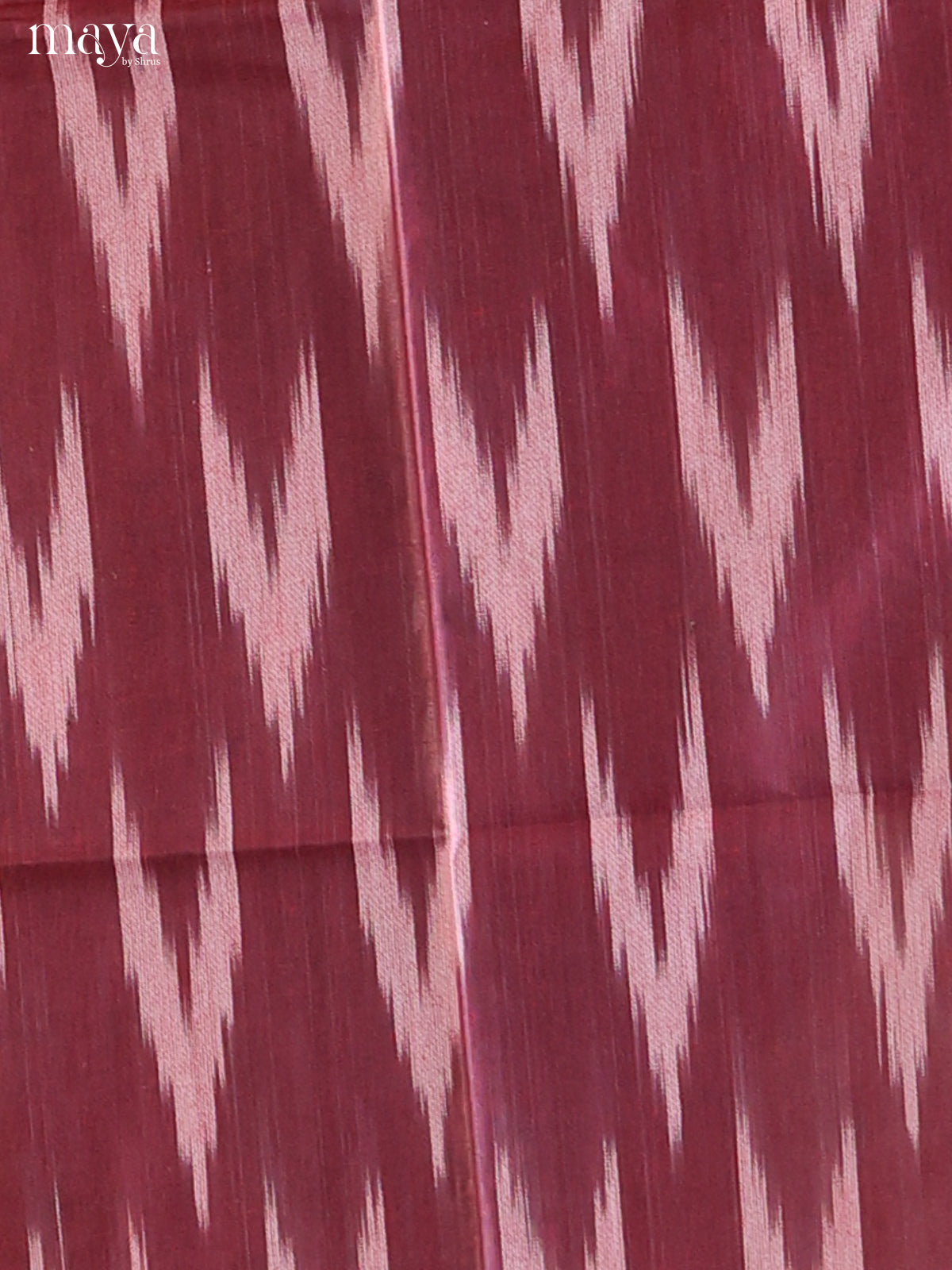 Maroon & Pink - Ikkat Salwar Unstitch