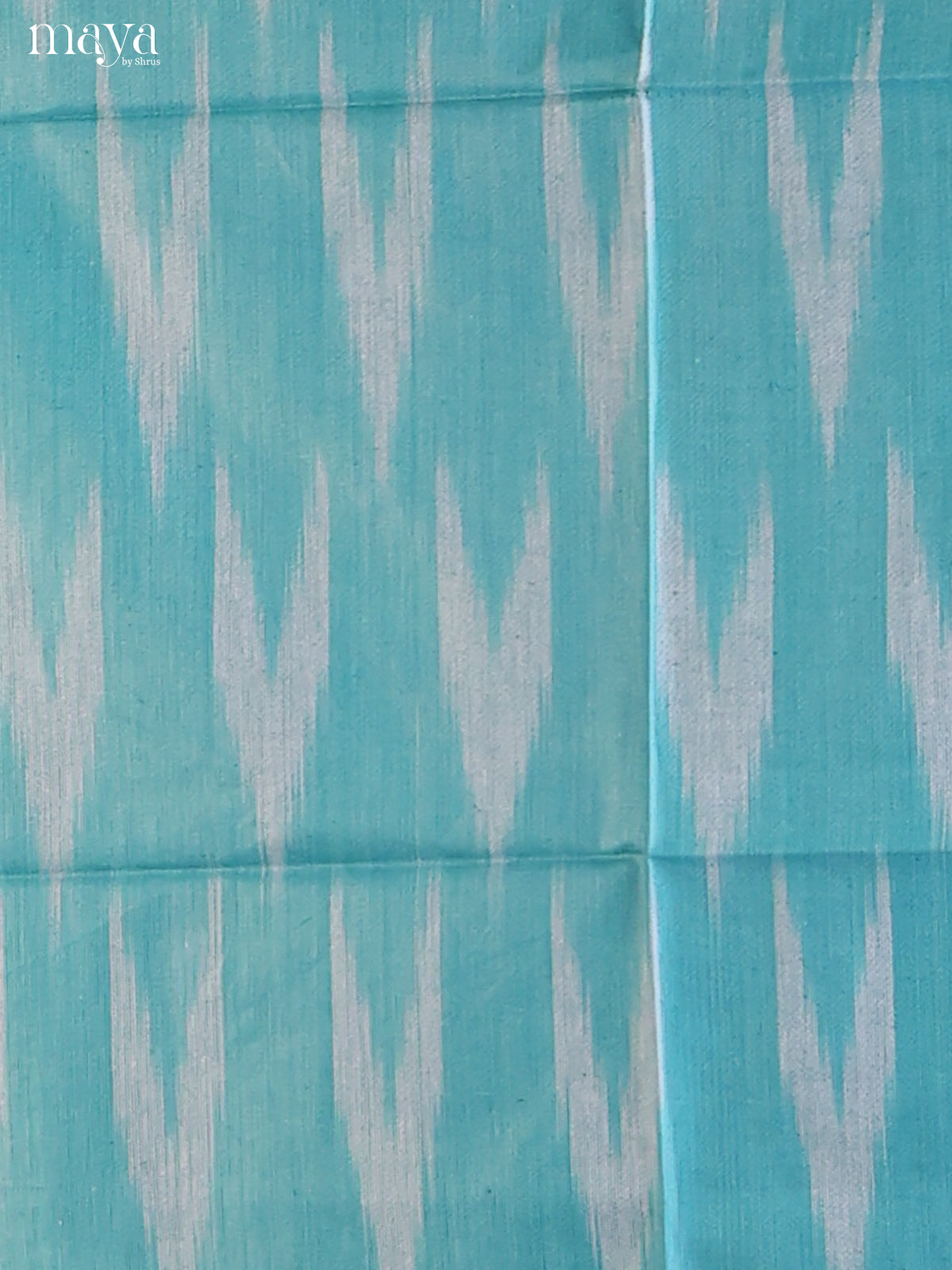 Blue & Ice Blue- Ikkat Salwar Unstitch