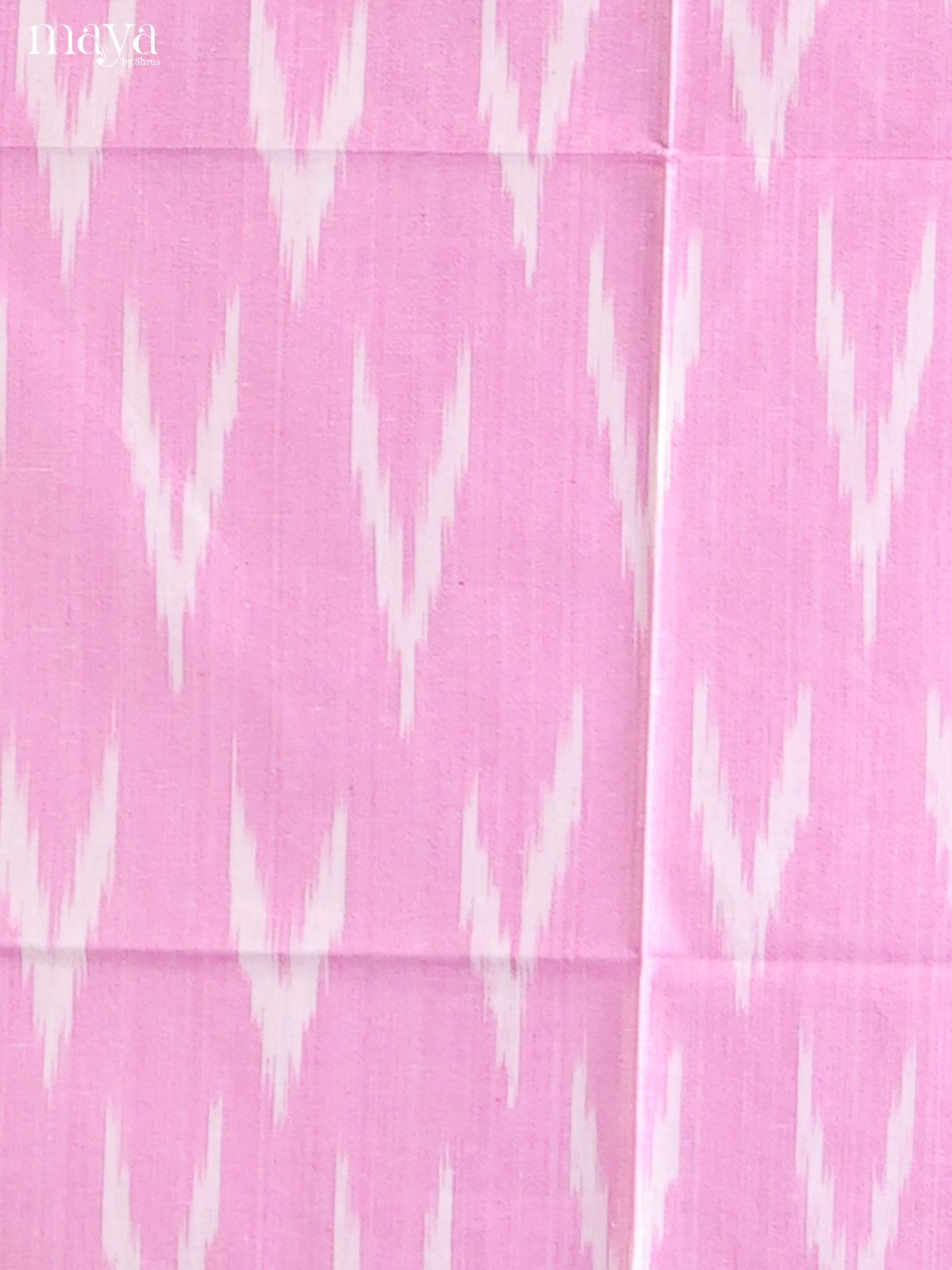 Pink & White - Ikkat Salwar Unstitch