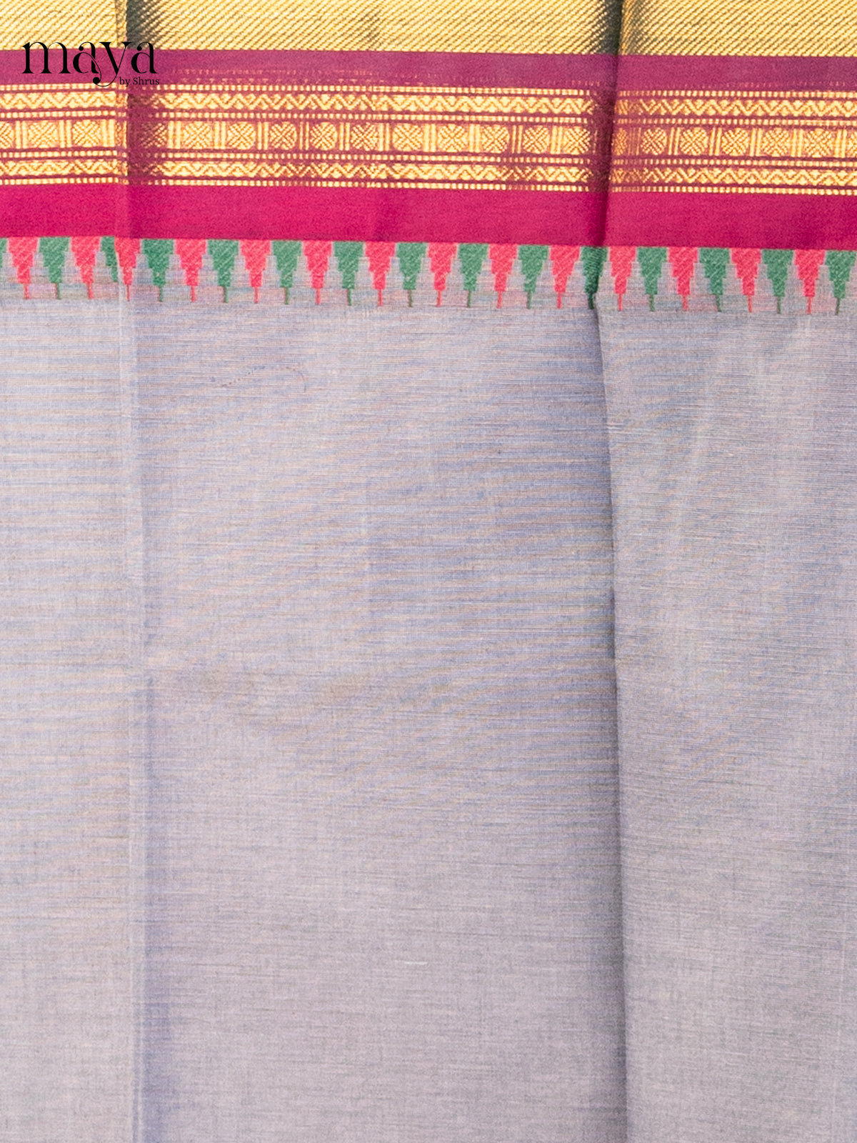 Lite blue & Pink- chettinad top & dupatta combo