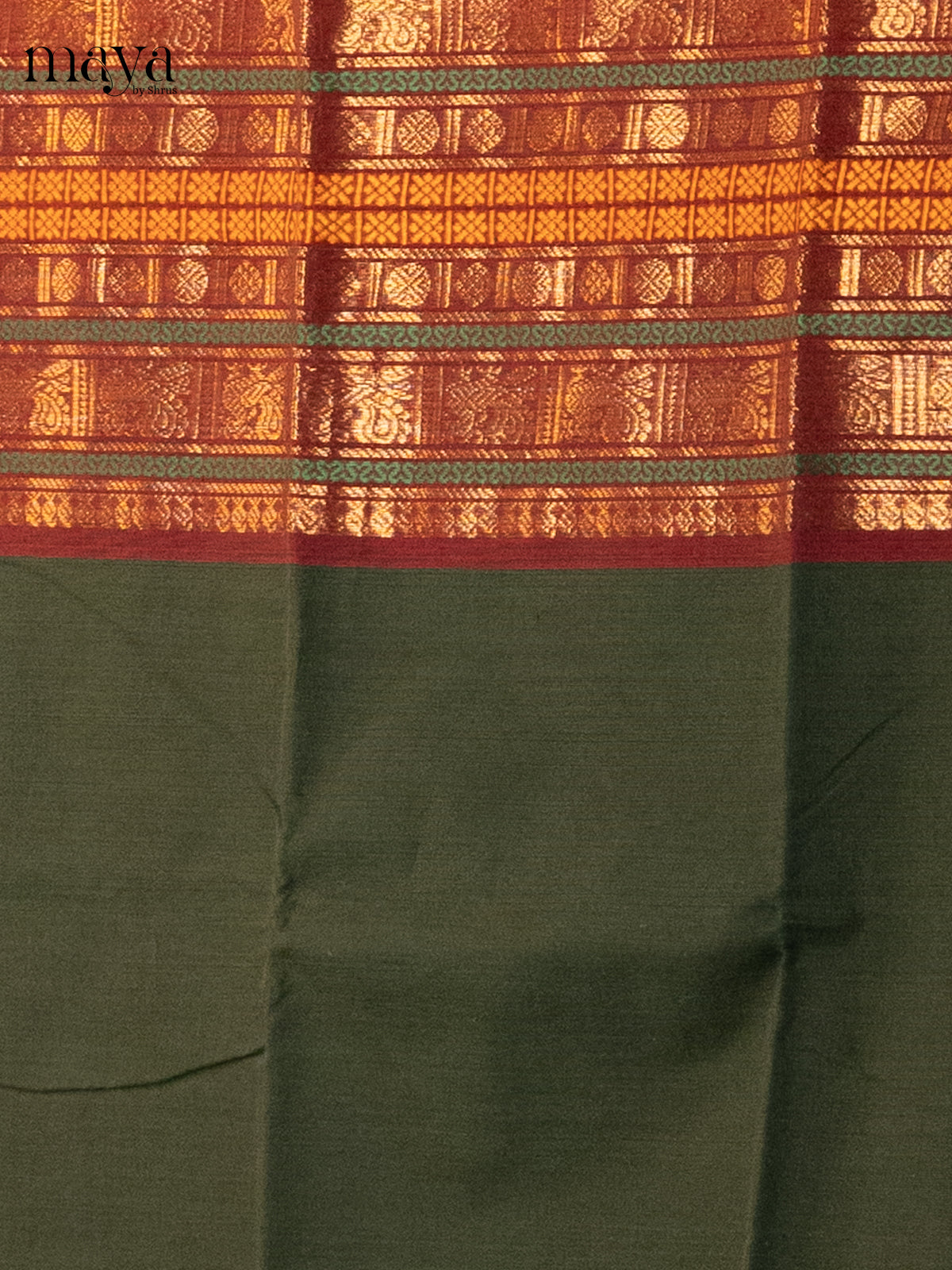 MDE07024 - chettinad top & dupatta combo