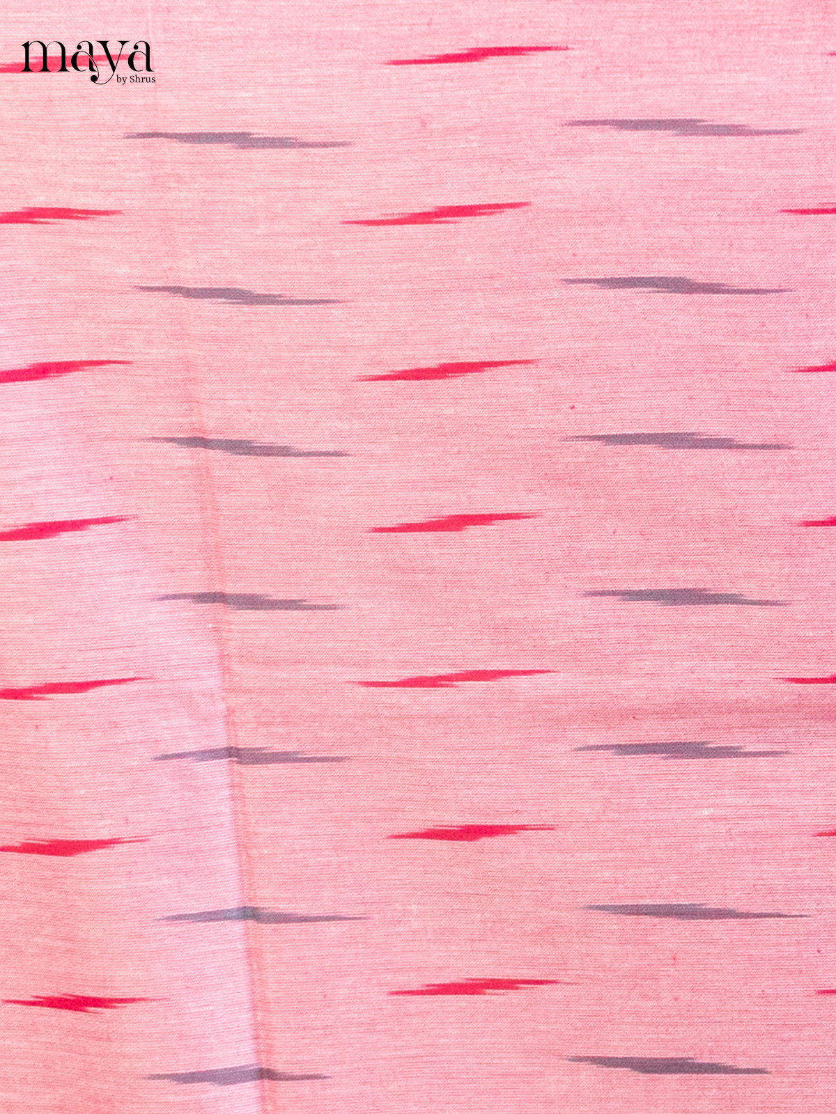 Lite Pink & Pink- Ikkat Salwar Unstitch