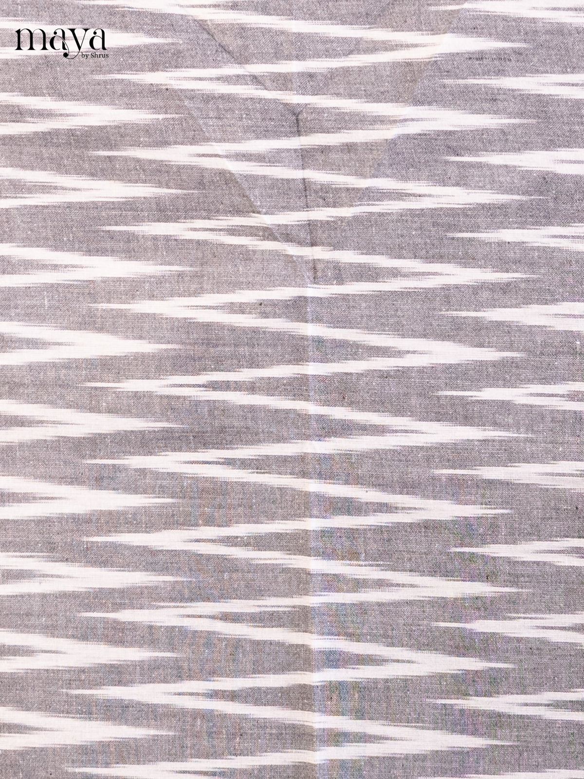 Grey & White - Ikkat Salwar Unstitch