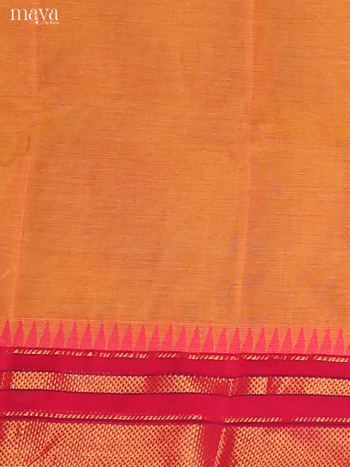 Mustard & Pink - chettinad top & dupatta combo