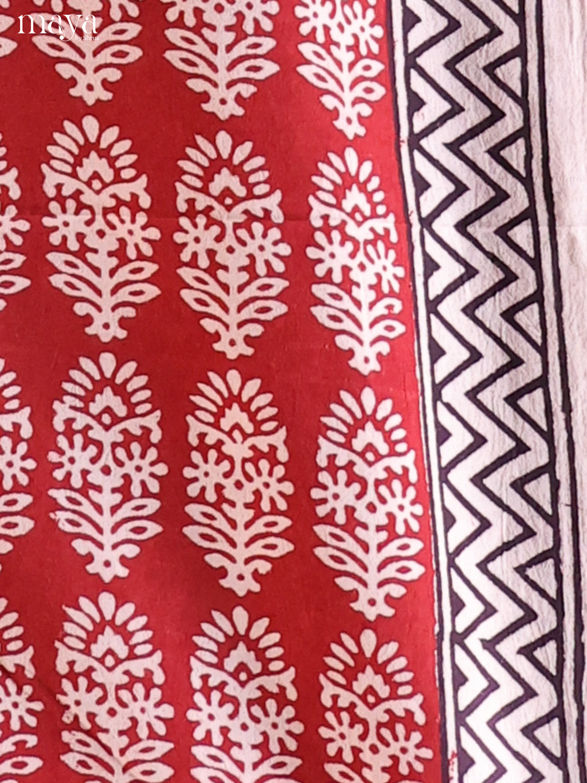 MDG28001-Bagh Cotton Salwar Unstich
