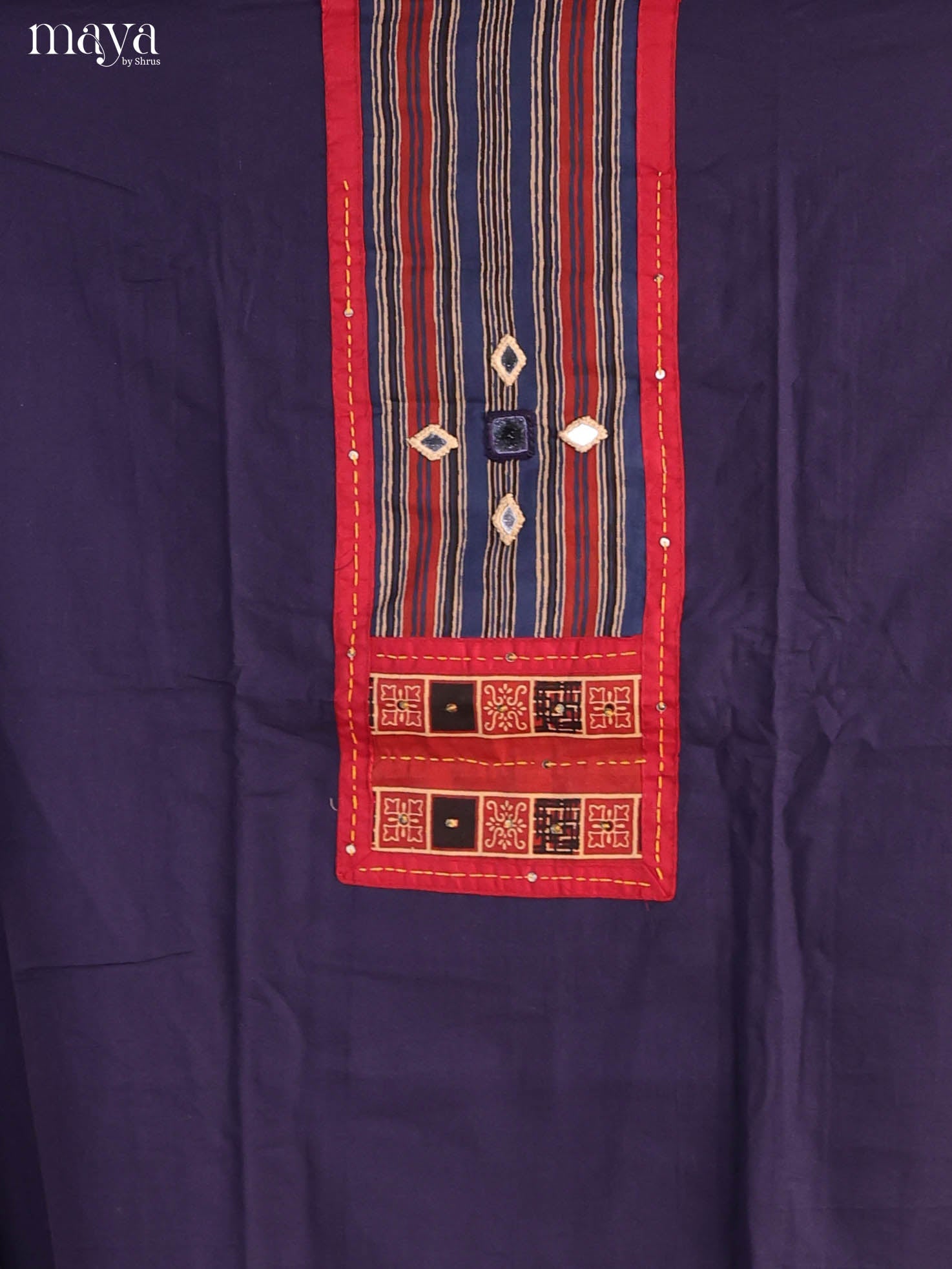 MDJ03023-Ajrakh Salwar Unstitch