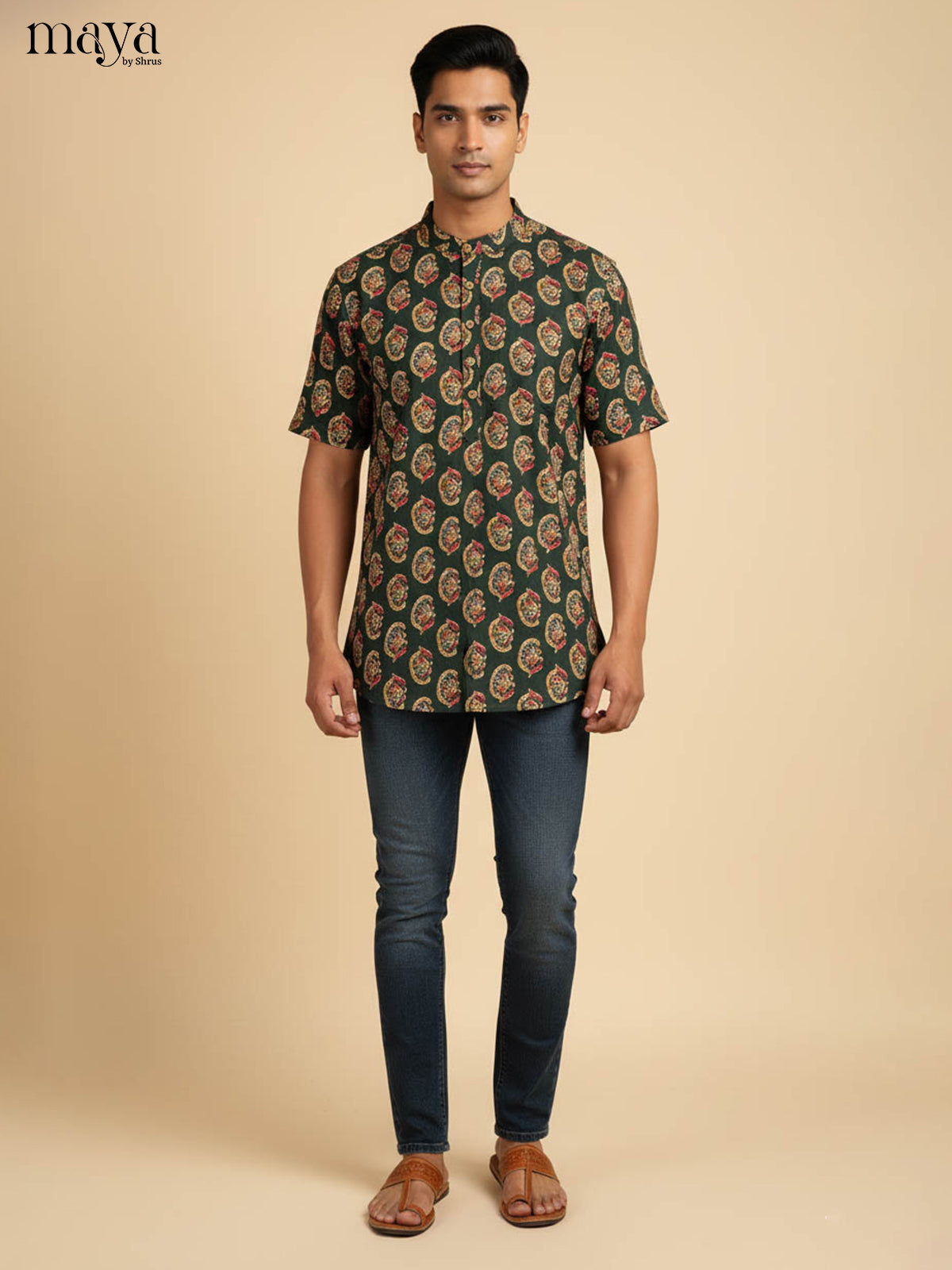 MDJ04016-Readymade Mens Kurta