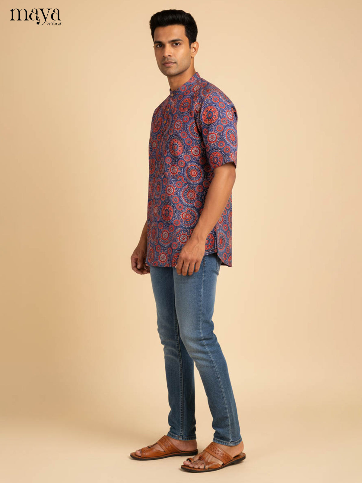 MDJ04023-Readymade Mens Kurta