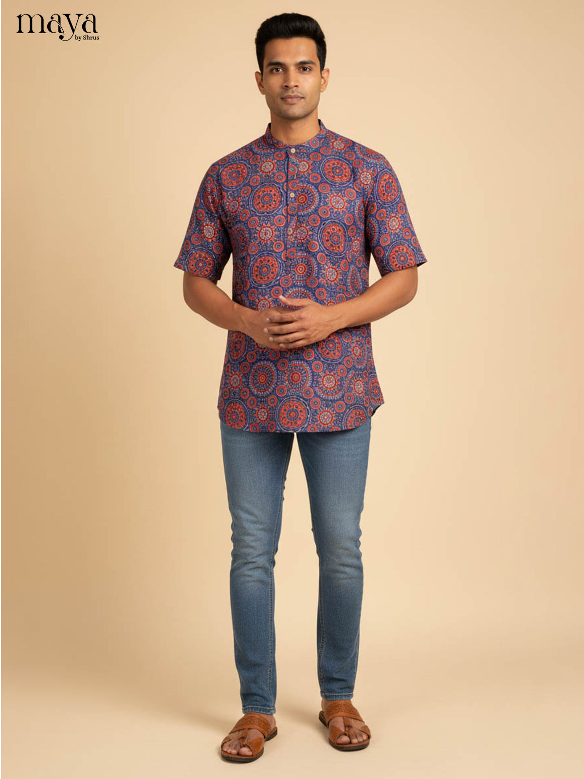 MDJ04023-Readymade Mens Kurta
