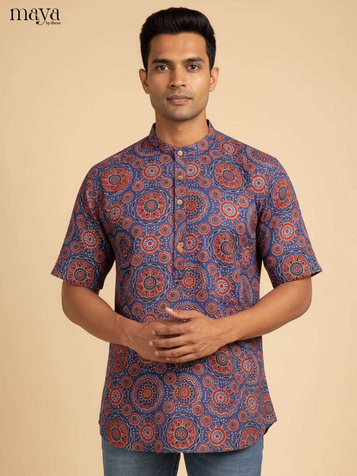 MDJ04023-Readymade Mens Kurta
