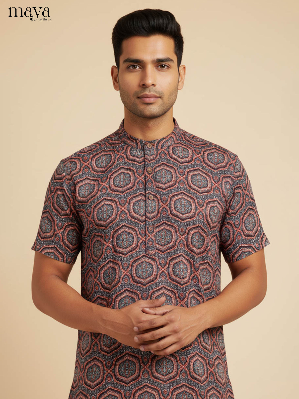 MDJ04030-Readymade Mens Kurta