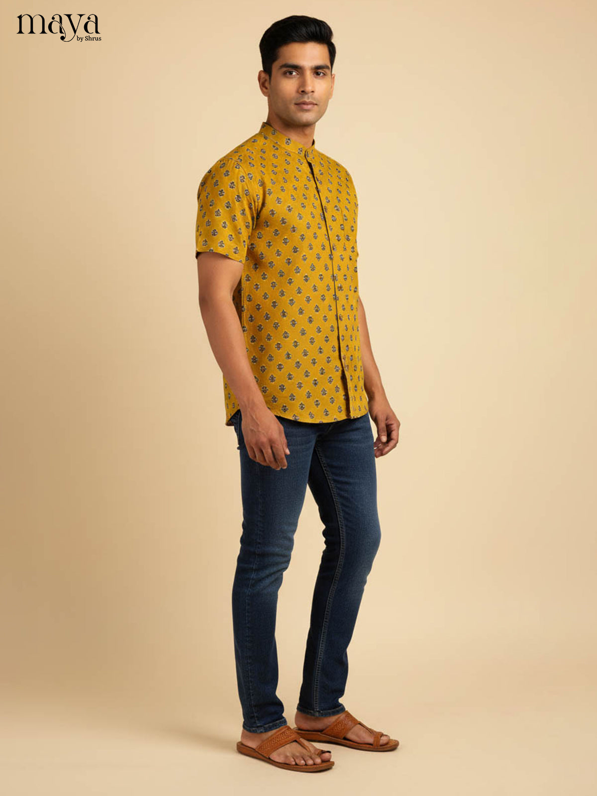 MDJ04035-Readymade Mens Kurta