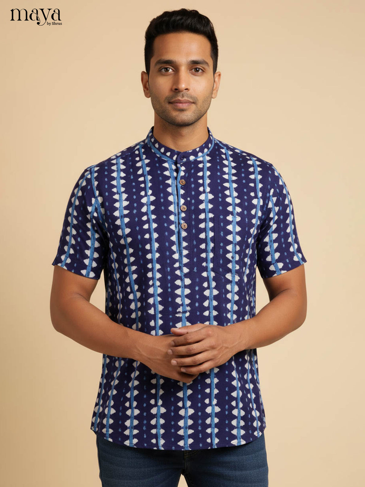 MDJ04038-Readymade Mens Kurta