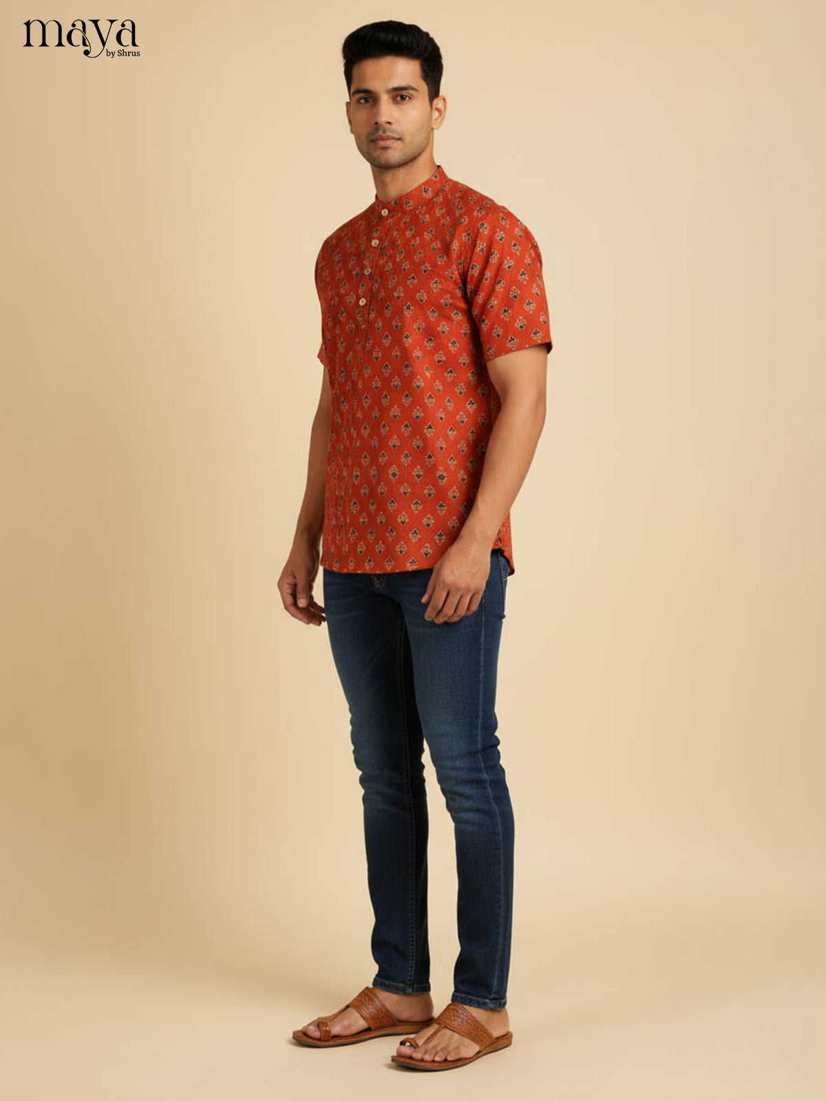 MDJ04040-Readymade Mens Kurta