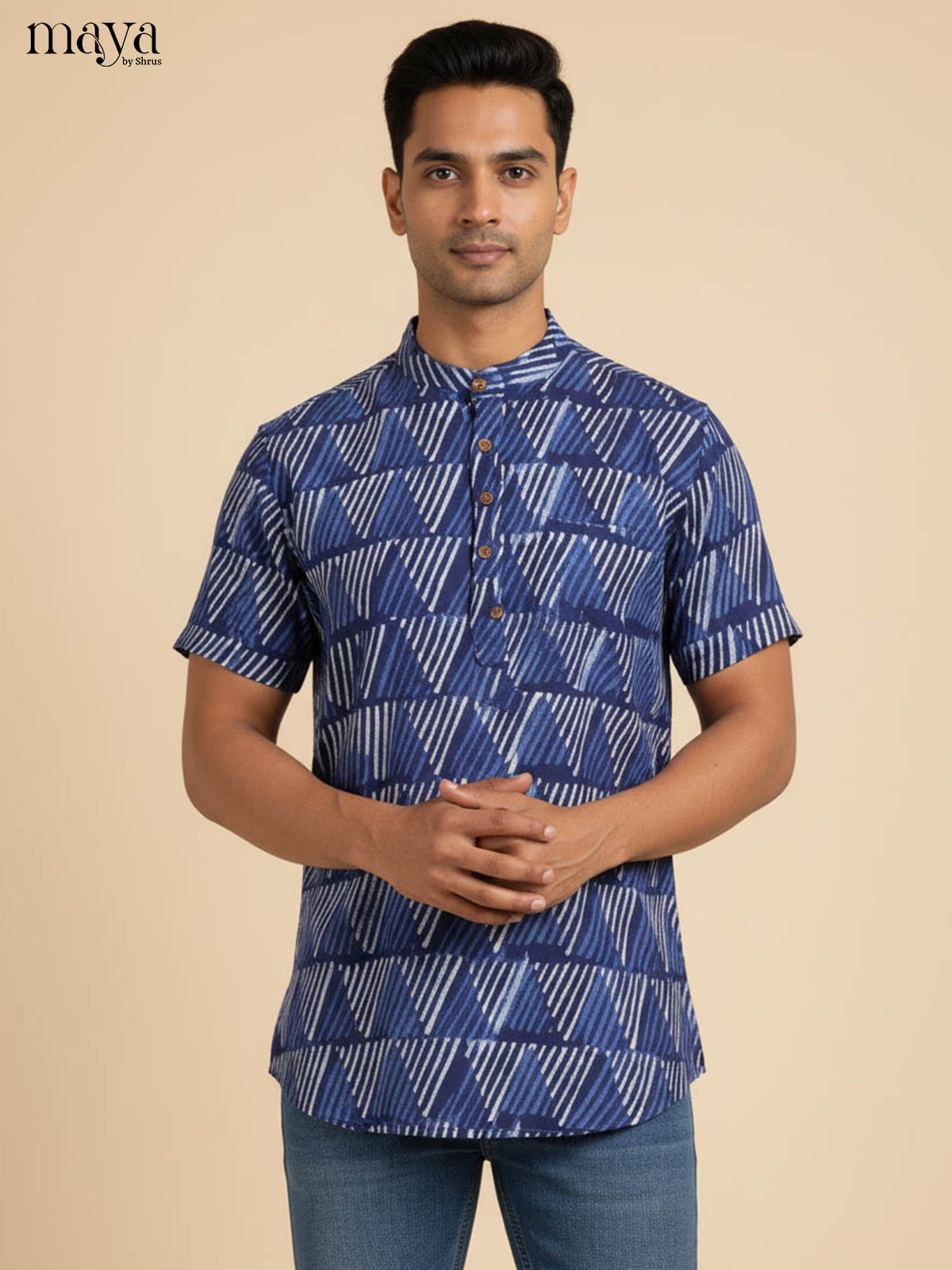 MDJ04044-Readymade Mens Kurta