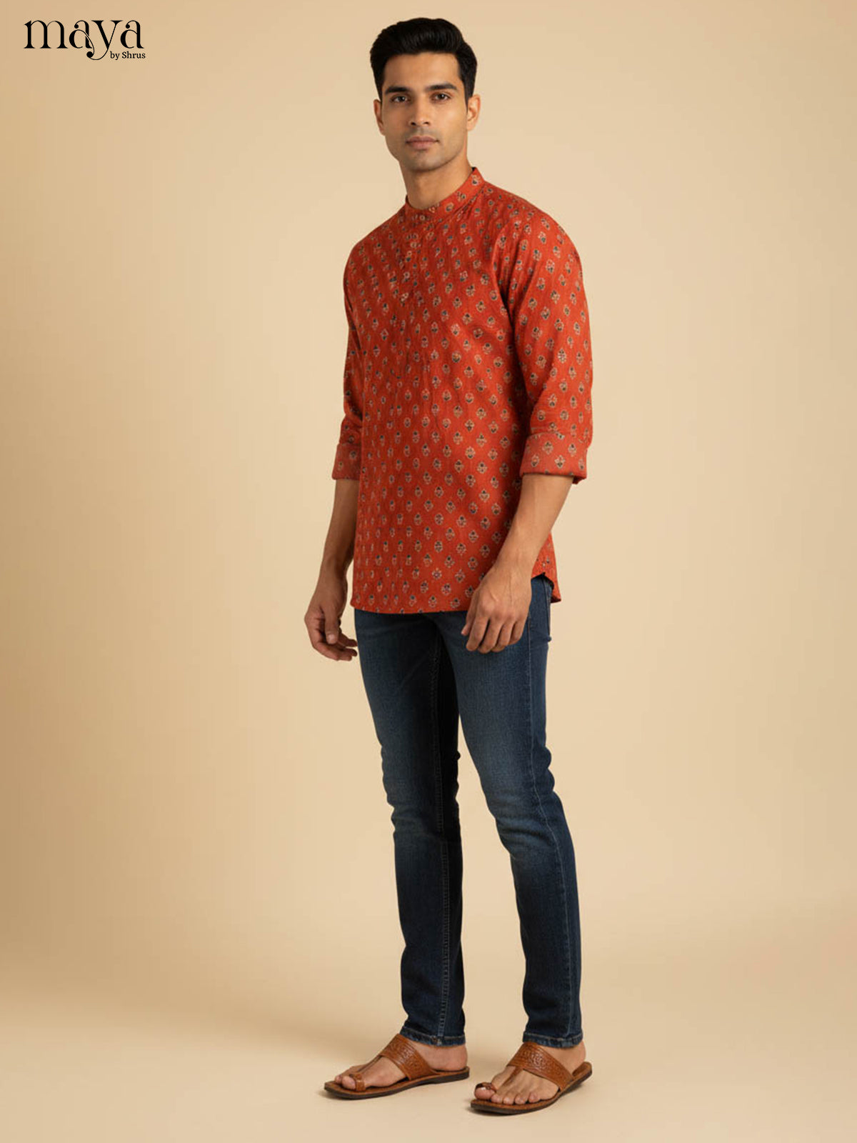 MDJ04048-Readymade Mens Kurta