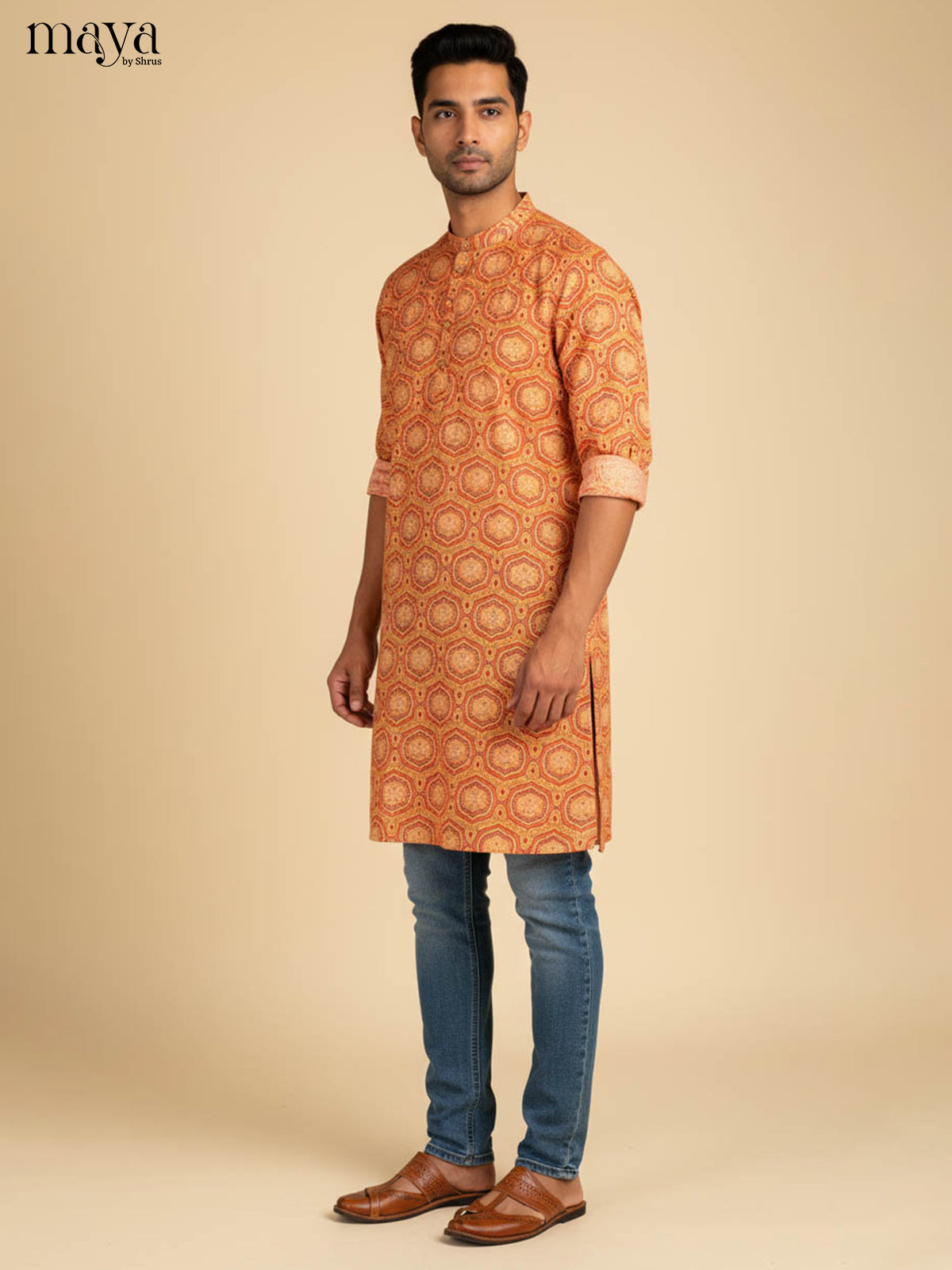 MDJ04049-Readymade Mens Kurta